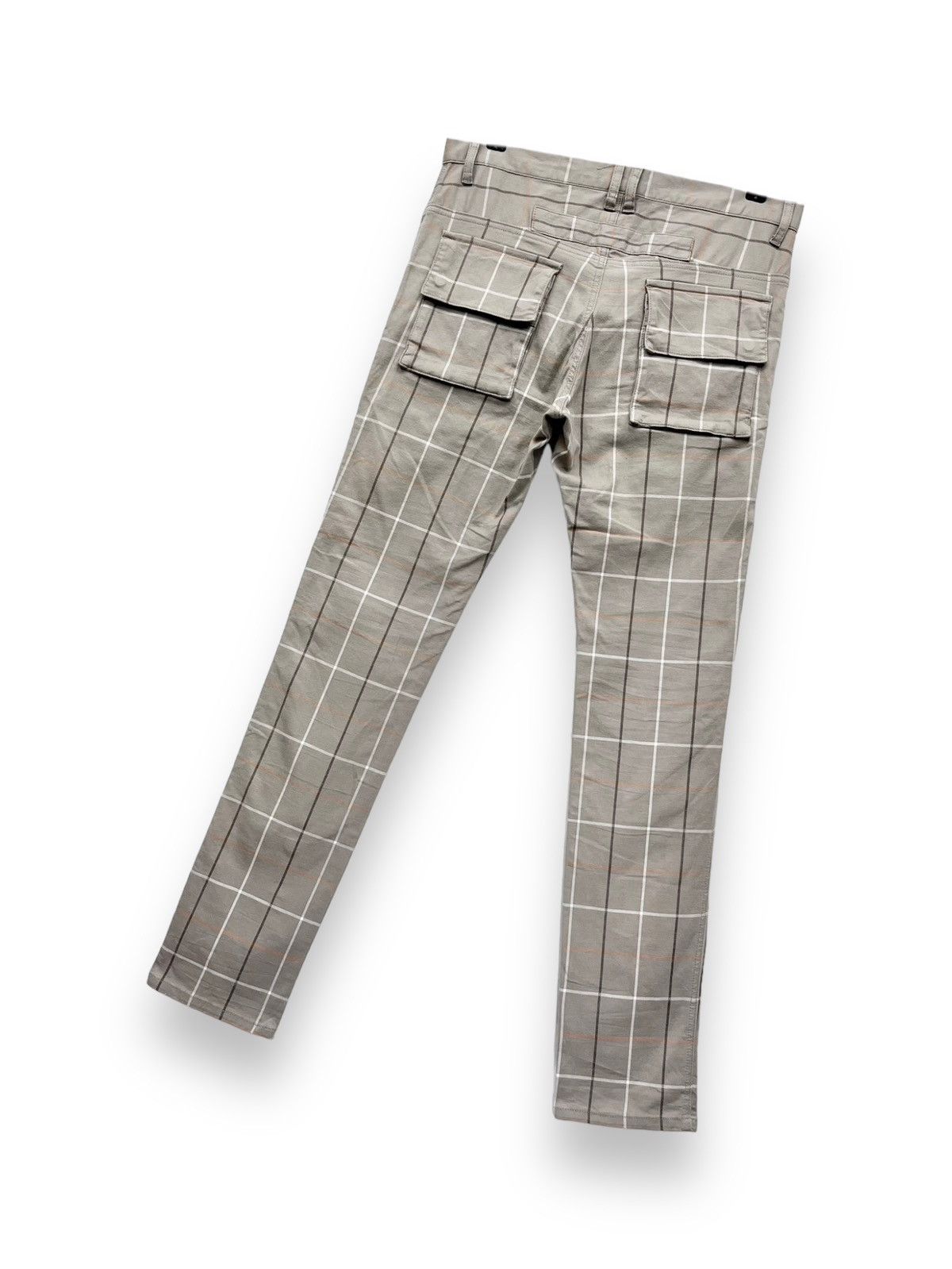 PPFM 💥DOPE🔥PPFM Punk Tartan Plaid Stretch Skinny Bush Pants Size US 29 - 5 Thumbnail