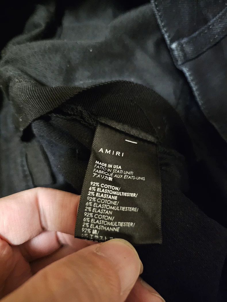 Amiri Amiri multi-element patchwork destruction high elasticity Size US 30 / EU 46 - 6 Thumbnail