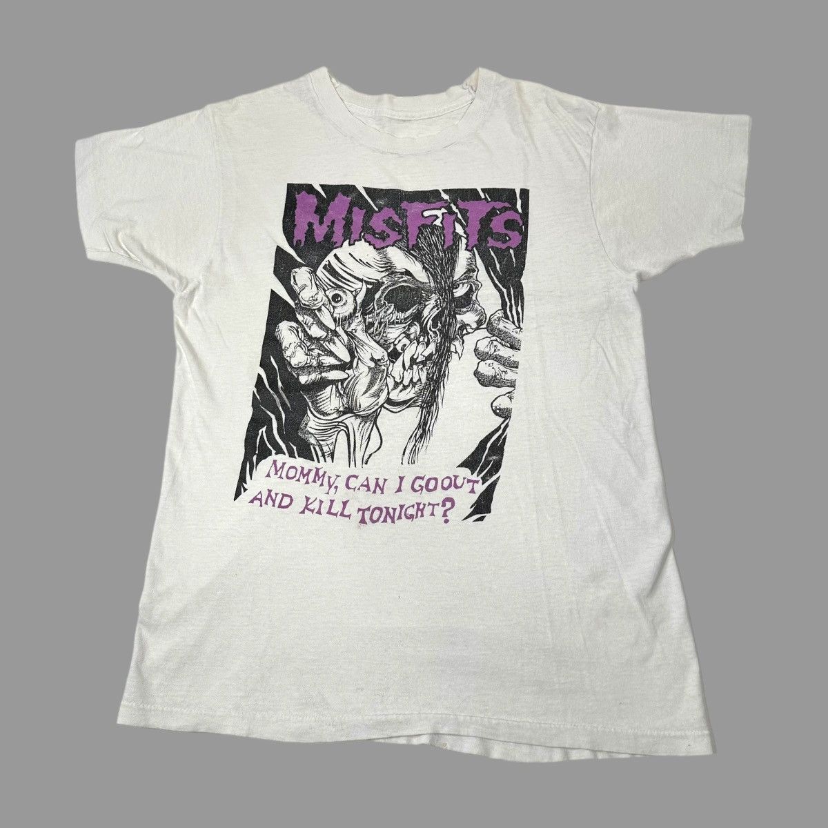 T-shirt Misfits PUSHEAD VAMPIRE - Adulte - Neuf Avec étiquettes - PH1856 - Royaume-Uni
