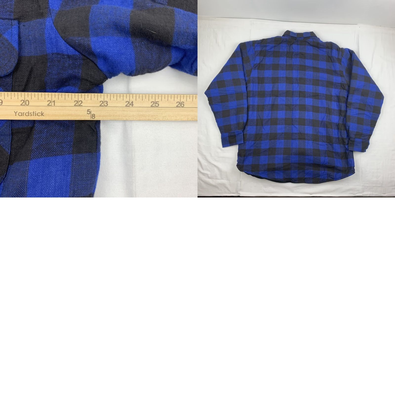Vintage VINTAGE Ozark Trail Fleece Lined Flannel Shirt Mens Adult Medium Blue Plaid 90s Y2K Outdoor Casual Size US M / EU 48-50 / 2 - 8 Thumbnail
