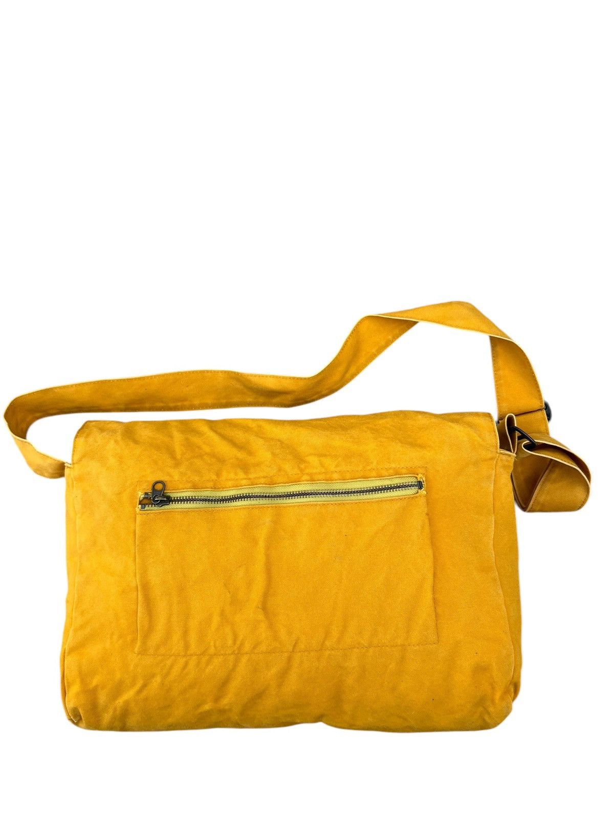 Vintage Ateliers Penelope Dirty Faded Canvas Messenger Bag Size ONE SIZE - 9 Thumbnail