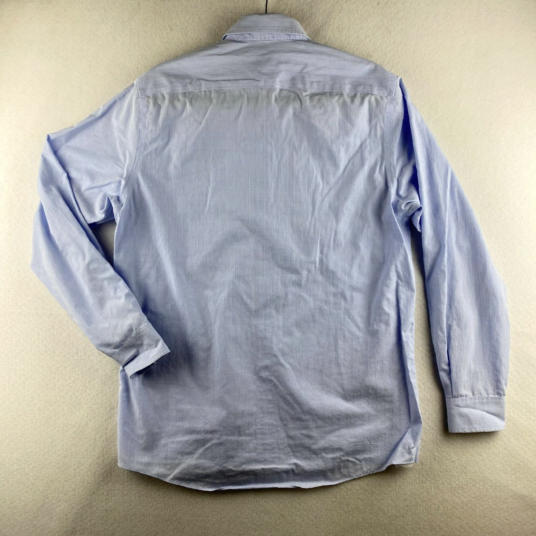 Michael Kors Michael Kors Button-Down Shirt Mens 15 1/2 34/35 Blue Check Long Sleeve Non-Iron Shirt Mens Blue Check 15 1/2 34/35 Casual Business Modern Size US S / EU 44-46 / 1 - 7 Thumbnail