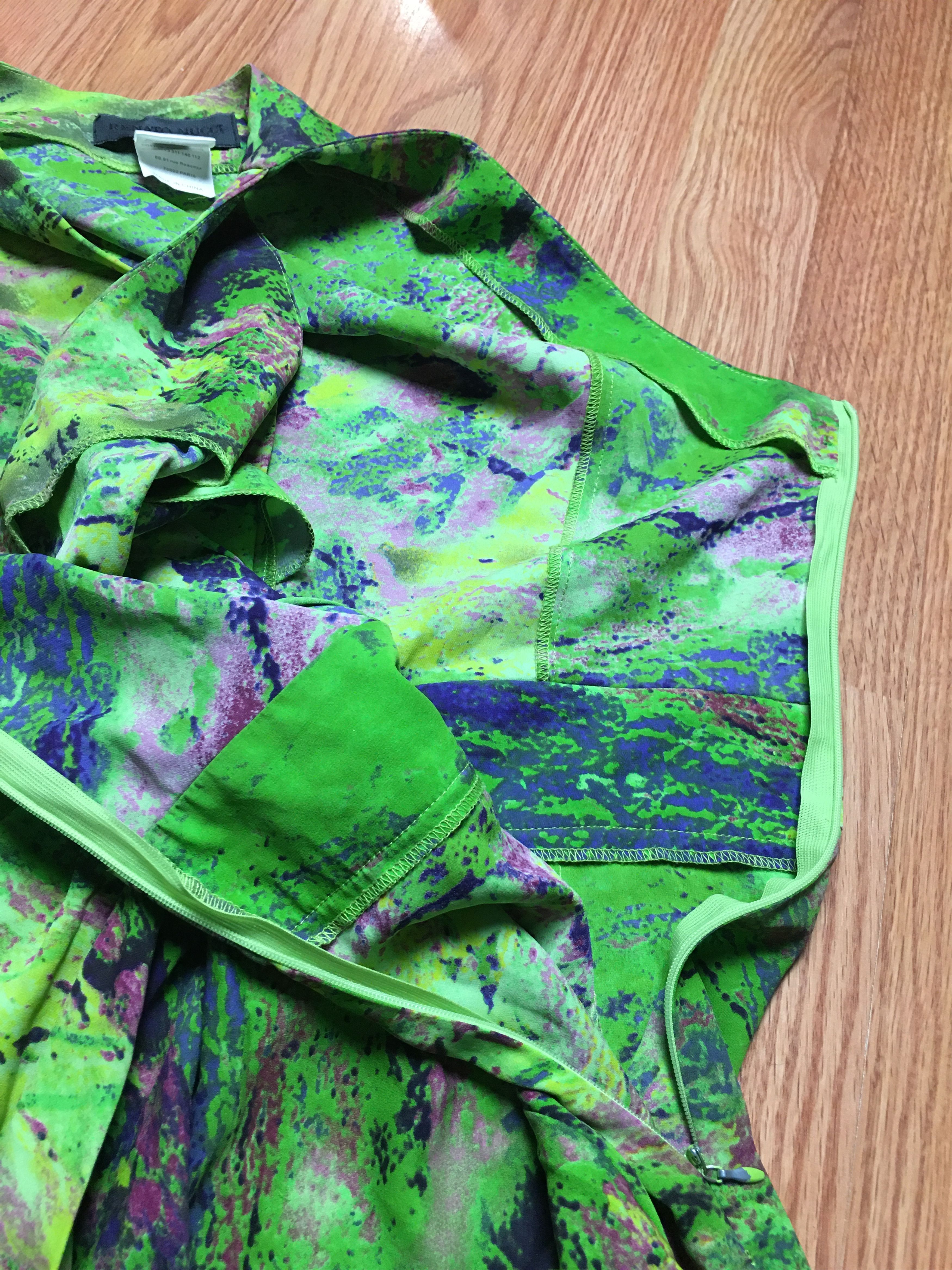 Other Renato Nucci Silk Abstract Print Dress Size EU 40 Size S / US 4 / IT 40 - 7 Thumbnail