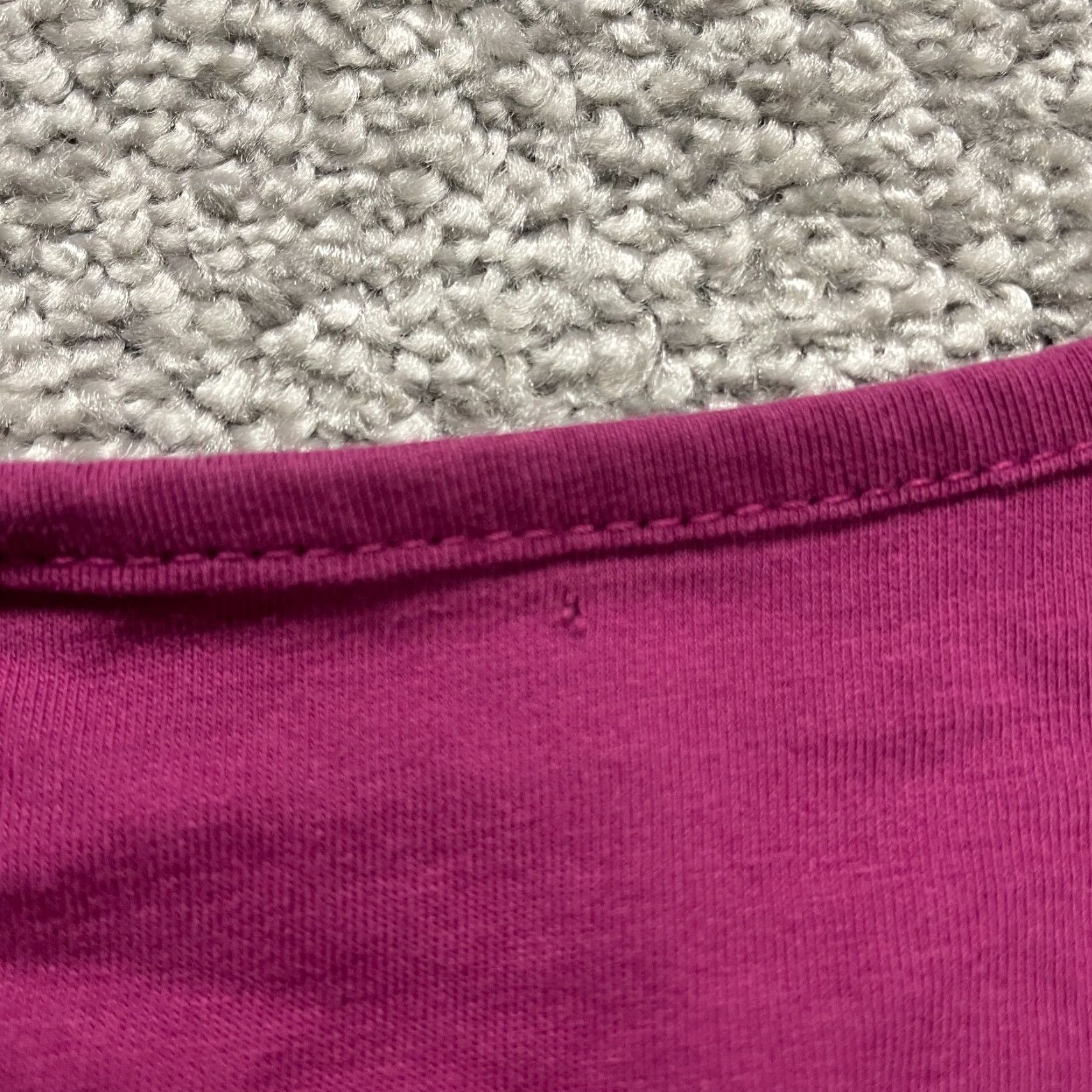 Vintage Unbranded Casual Sheath Dress Womens Medium Solid Purple Cap Sleeve Round Neck Lightweight Midi Size M / US 6-8 / IT 42-44 - 6 Thumbnail
