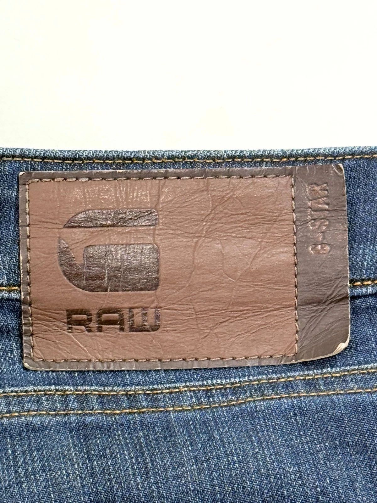 G-Star G-STAR Raw 3301 Deconstructed Slim Dark Blue Jeans 34x34 Size US 34 / EU 50 - 5 Thumbnail
