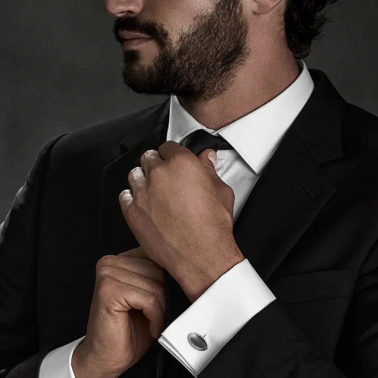 David Yurman o1w1db10426 C0F519 Size: 7 /Oval Cufflinks in Silver Size ONE SIZE - 2 Thumbnail