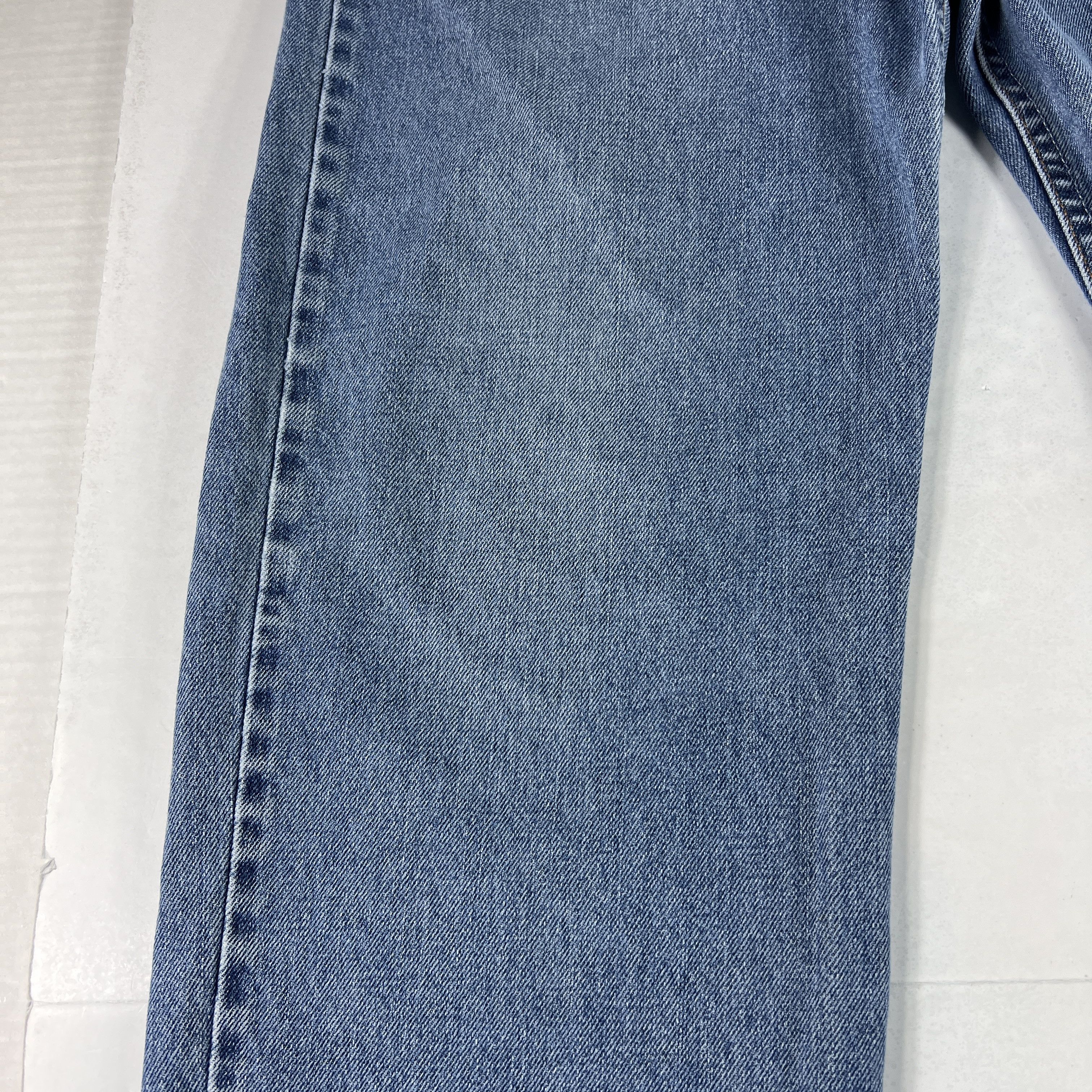 Levi's × Vintage Y2K Levi's Jeans 550 Relaxed Fit Blue Faded Cotton Denim Size US 35 - 7 Thumbnail