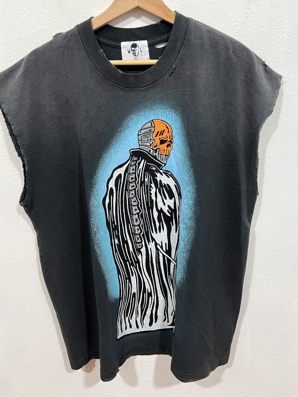 Warren Lotas Warren Lotas Frank Black Cut Off Tee Size US L / EU 52-54 / 3 - 2 Thumbnail