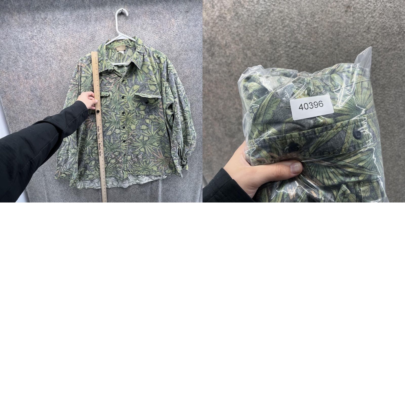 Vintage RedHead Shirt Mens 2XL Green Camouflage Long Sleeve Button Front Hunting Outdoor Size US XXL / EU 58 / 5 - 8 Thumbnail