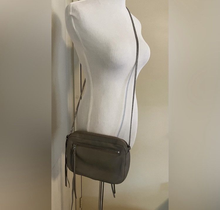 Allsaints AllSaints Leather Chain Square Crossbody Size ONE SIZE - 3 Thumbnail