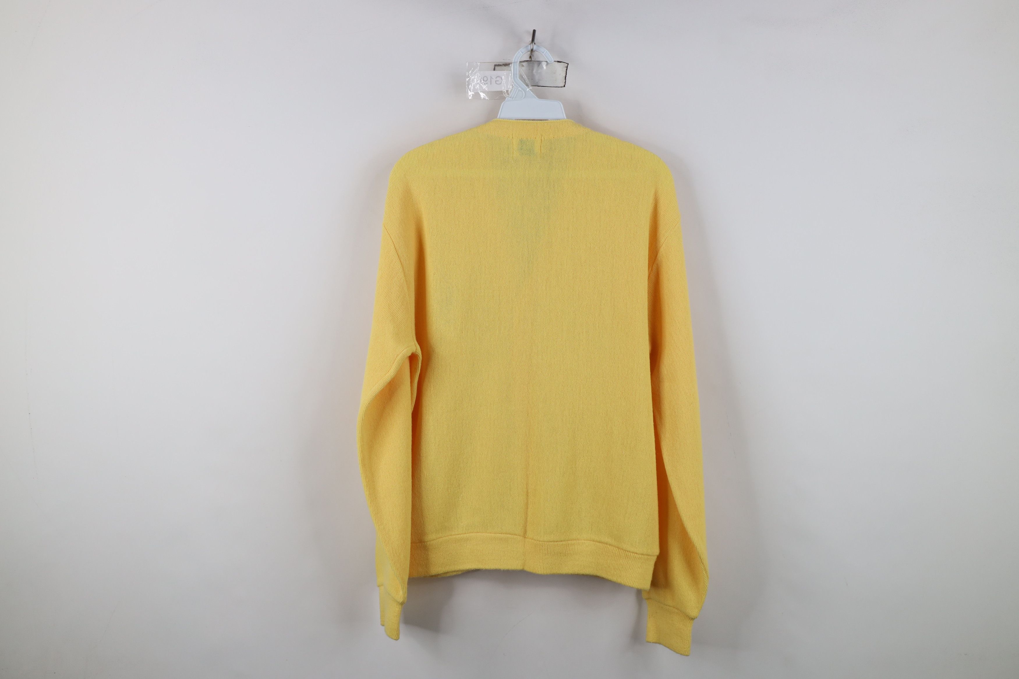 Vintage Vintage 70s Steelers Football Knit Cardigan Sweater USA Size US L / EU 52-54 / 3 - 12 Thumbnail