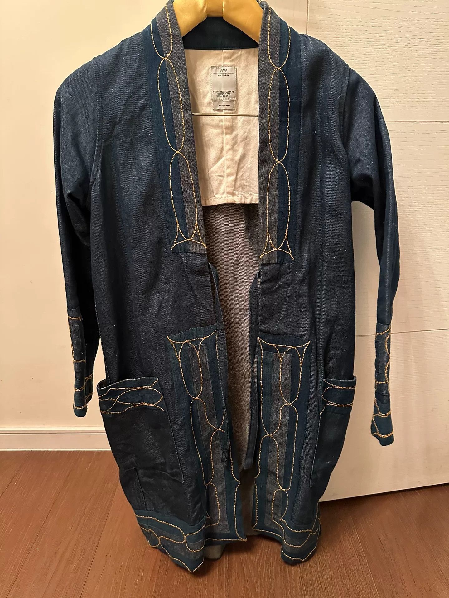 Visvim VISVIM Denim Robe Coat Size 0 Size US XS / EU 42 / 0 - 1 Thumbnail