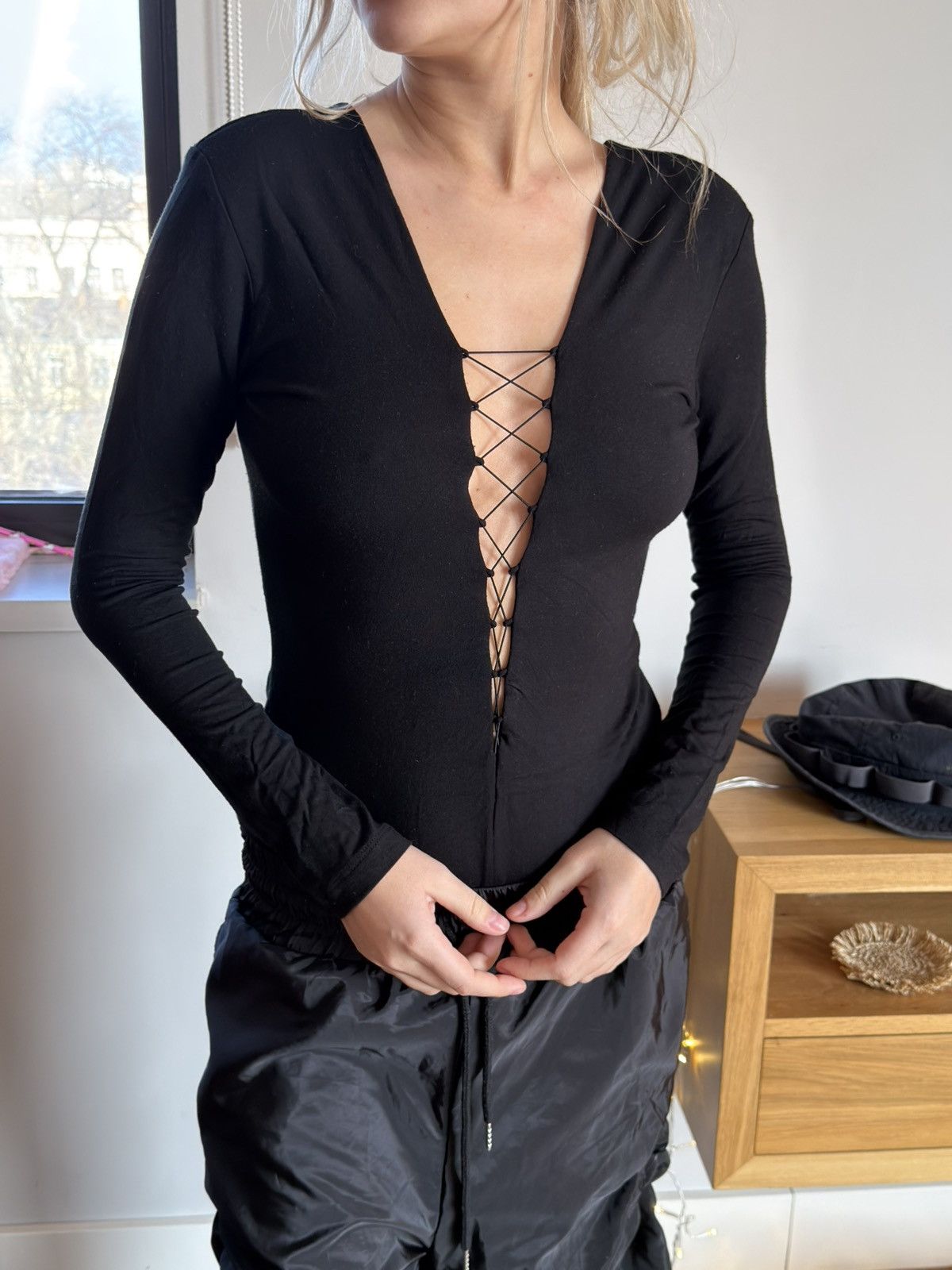 T by Alexander Wang T BY ALEXANDER WANG longsleeve Size L / US 10 / IT 46 - 10 Thumbnail