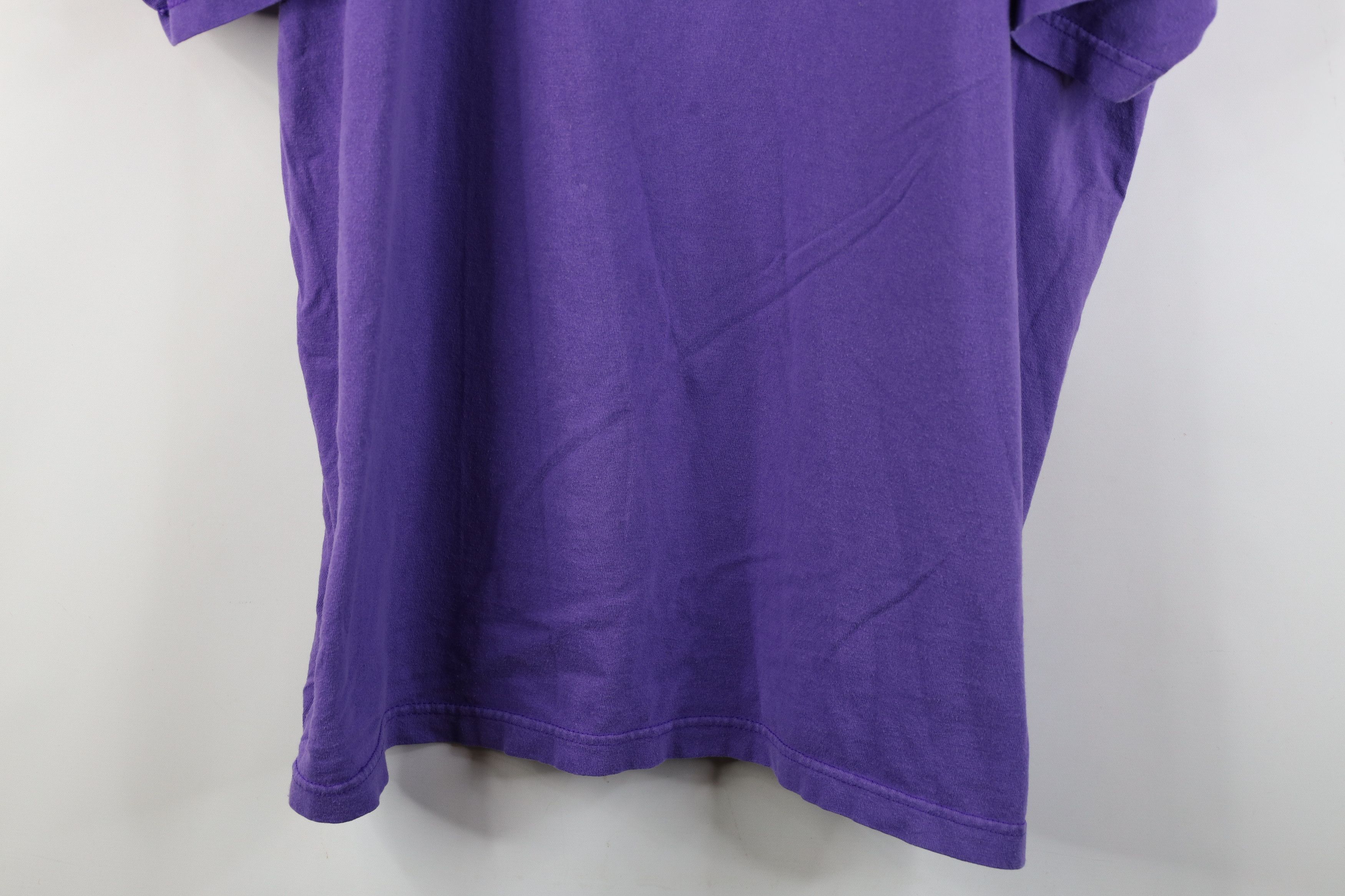 Nike Vintage Nike Scott Mini Swoosh Short Sleeve T-Shirt Purple Size US XXL / EU 58 / 5 - 3 Thumbnail
