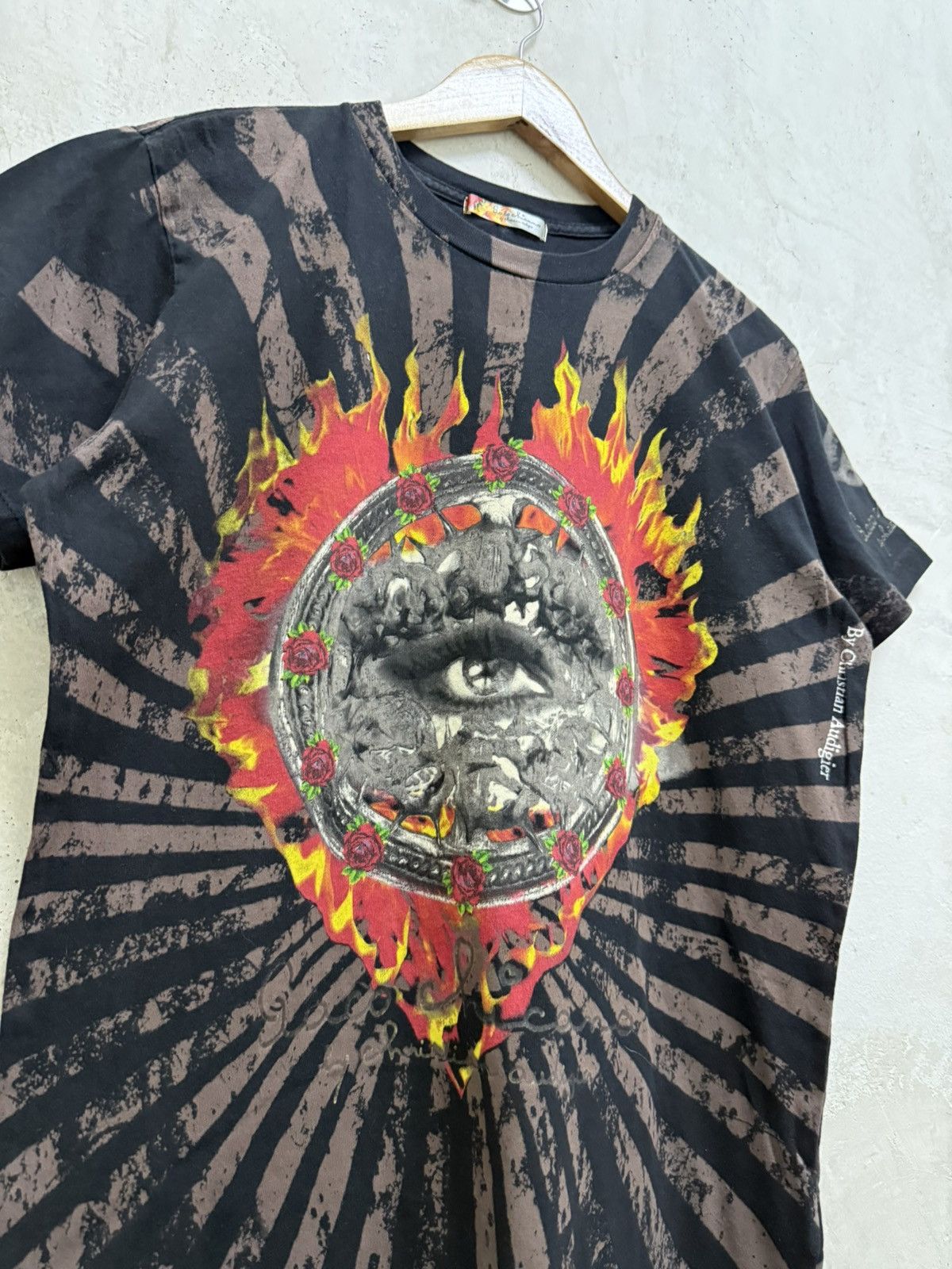 Ed Hardy 2000s Ed Hardy One Eyeball y2k Tee Size US M / EU 48-50 / 2 - 3 Thumbnail