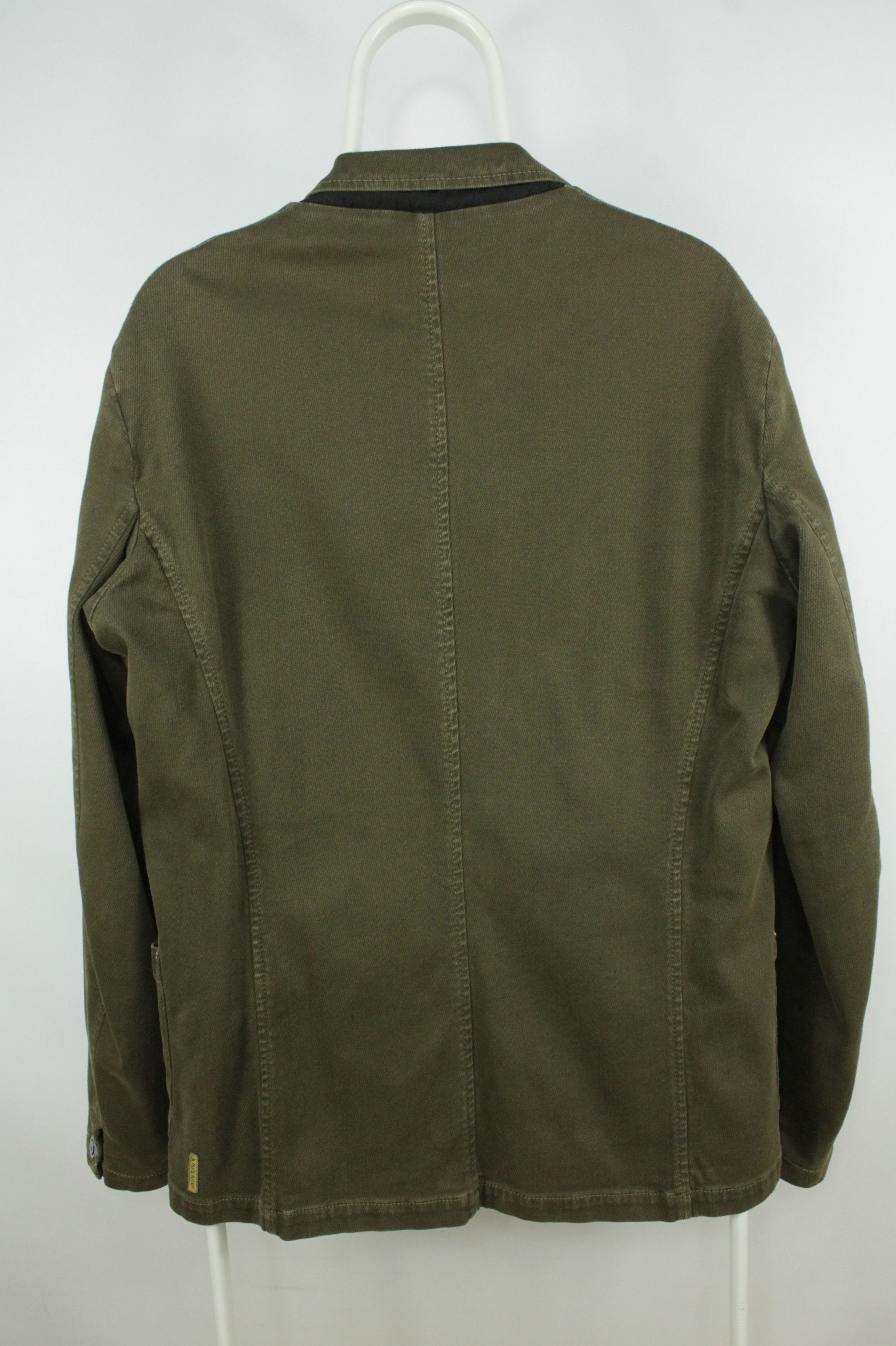Armani Armani Jeans Stretch Khaki Cotton Sport Coat Blazer Jacket Size US L / EU 52-54 / 3 - 7 Thumbnail