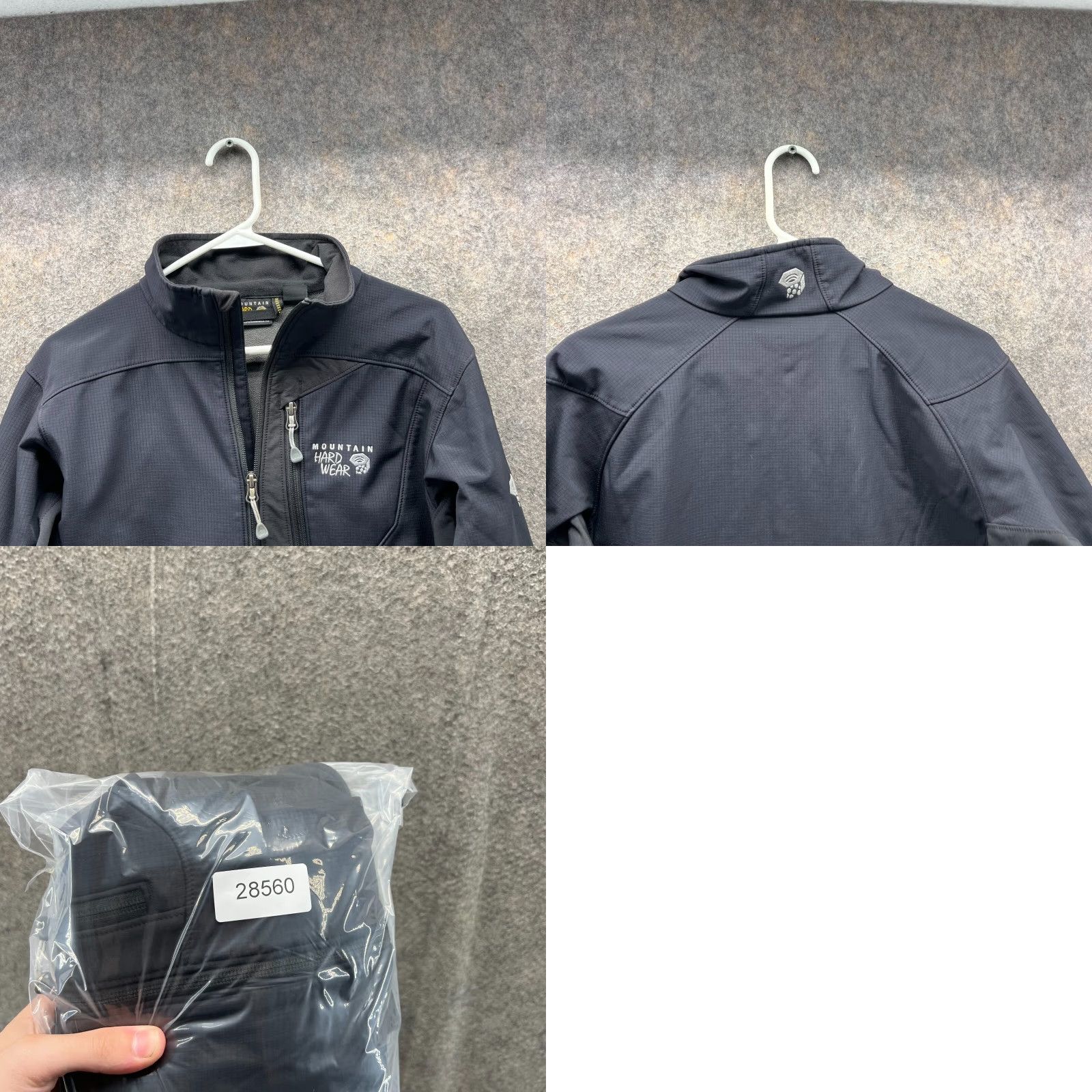 Mountain Hardwear VINTAGE Mountain Hardwear Jacket Mens Medium Black Full Zip Windbreaker Nylon Rain Windbreaker Jacket Mens Black Nylon Full Zip Size US M / EU 48-50 / 2 - 9 Thumbnail