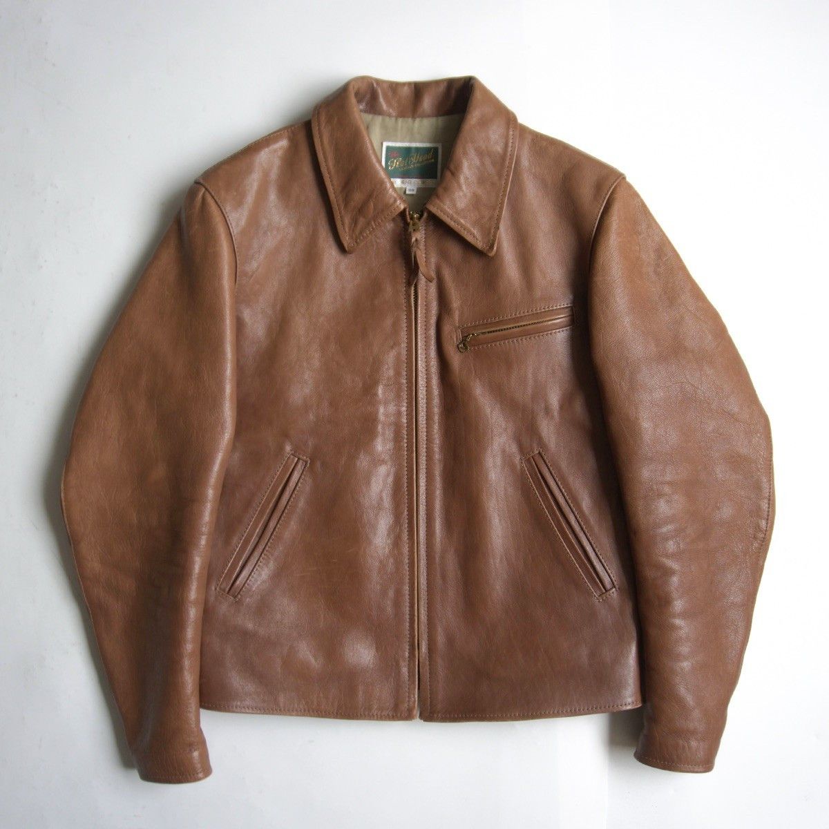 The Flat Head The Flat Head Horsehide leather jacket Size 38 Size US L / EU 52-54 / 3 - 1 Thumbnail