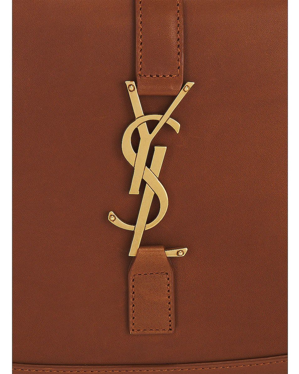 Saint Laurent Paris o1bcso1str0325 Size: OS/Sienna In Vegetable Tanned in Tan Size ONE SIZE - 6 Thumbnail