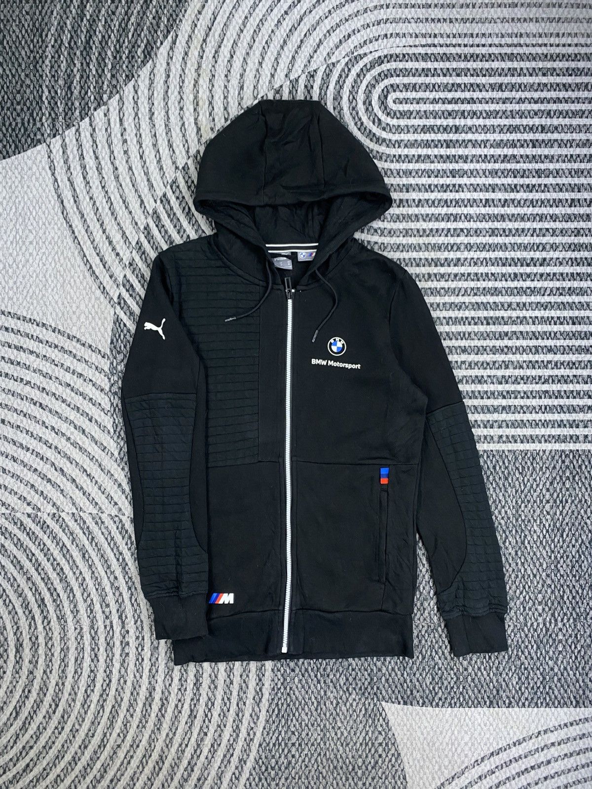 Puma 🔥Puma X BMW Motorsport Embroidery Zipper Hoodie Jacket Size US S / EU 44-46 / 1 - 1 Thumbnail