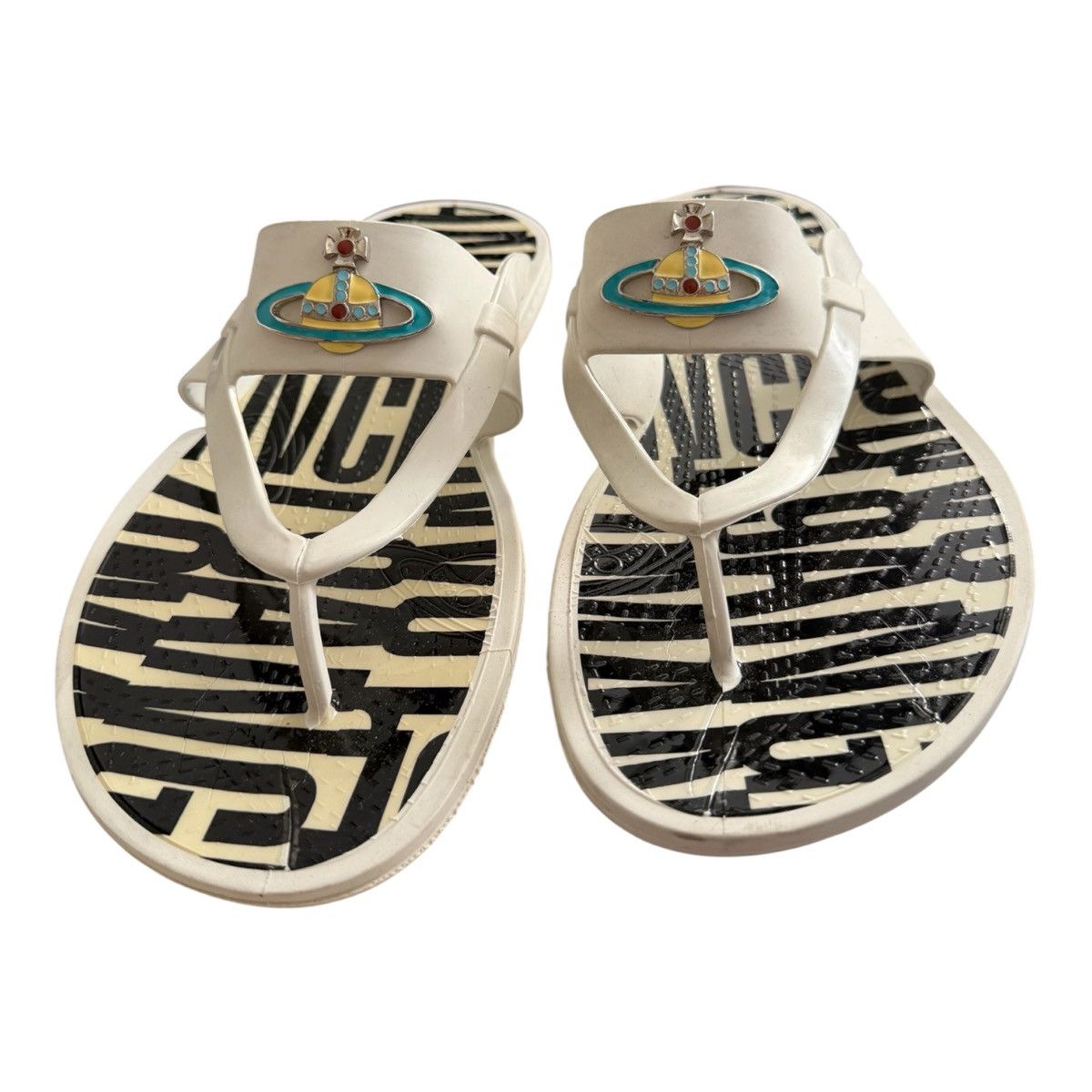 Vivienne Westwood Vivienne Westwood Orb Rubber Slippers Size US 8 / EU 41 - 2 Thumbnail