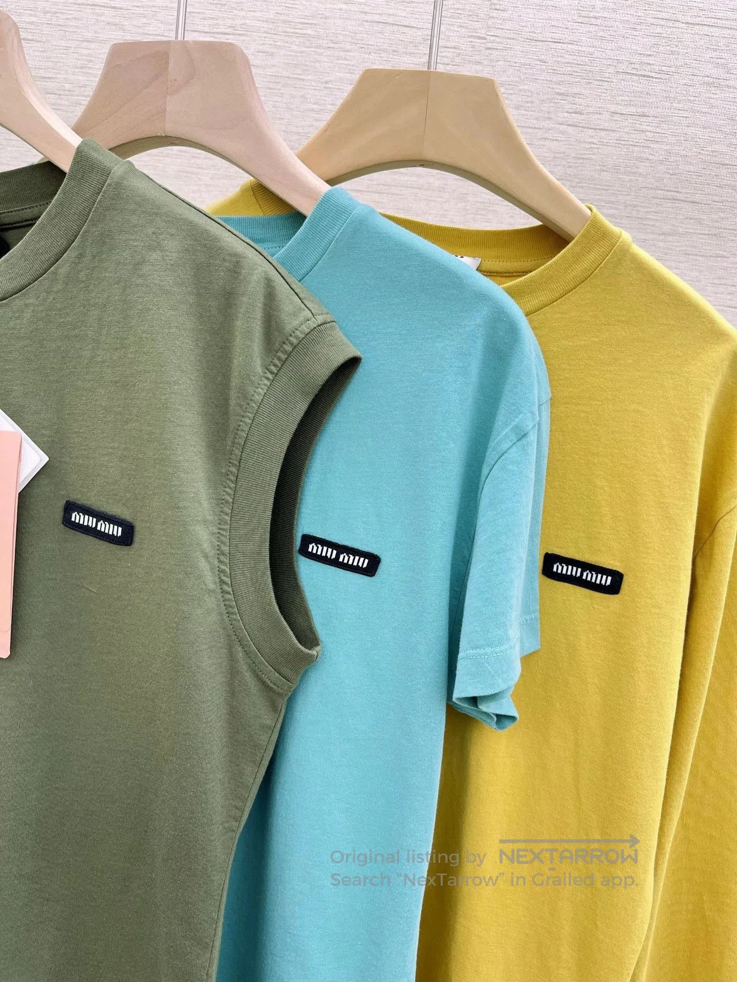 Miu Miu Miu Miu Colorful Logo 3-Piece Tops. Size US XS / EU 42 / 0 - 5 Thumbnail
