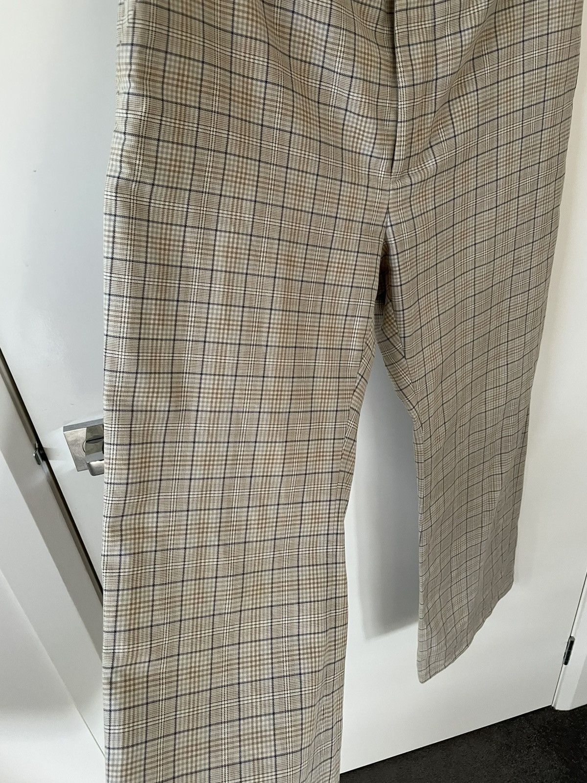 Balenciaga Balenciaga SS17 Prince of Wales Flared Pants Size US 32 / EU 48 - 4 Thumbnail