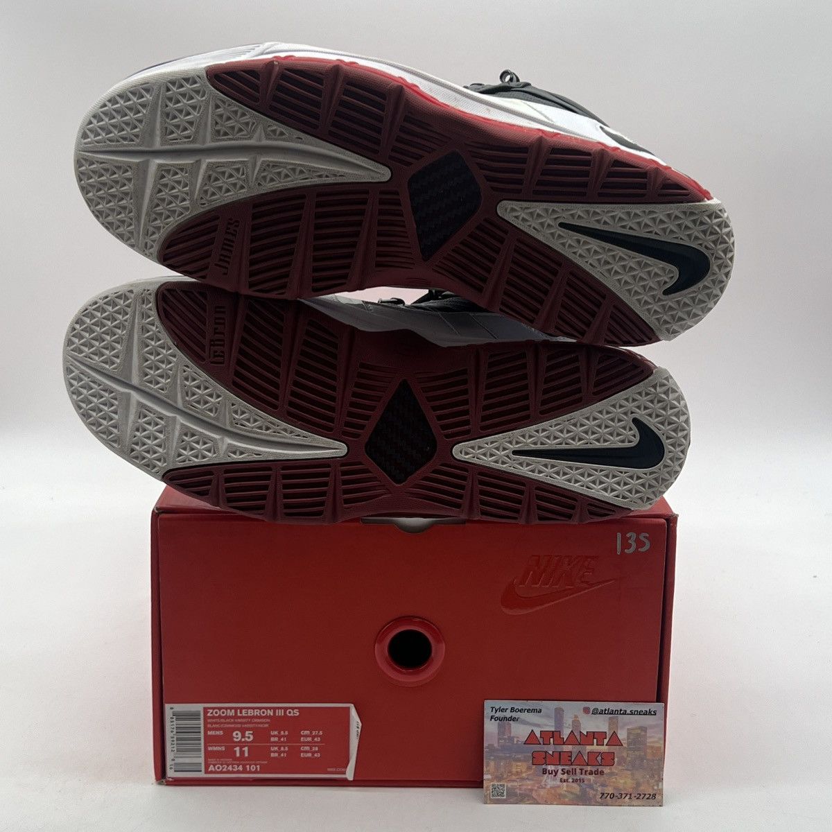 Nike Zoom lebron 3 home Size US 9.5 / EU 42-43 - 8 Thumbnail