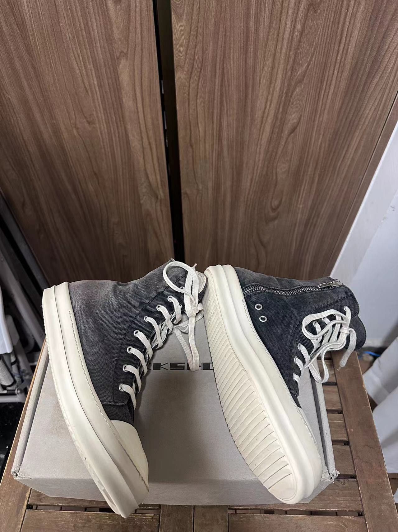 Rick Owens Drkshdw Rick Owens Drkshdw ramones men size 43 euro us 9.5 used  | Grailed