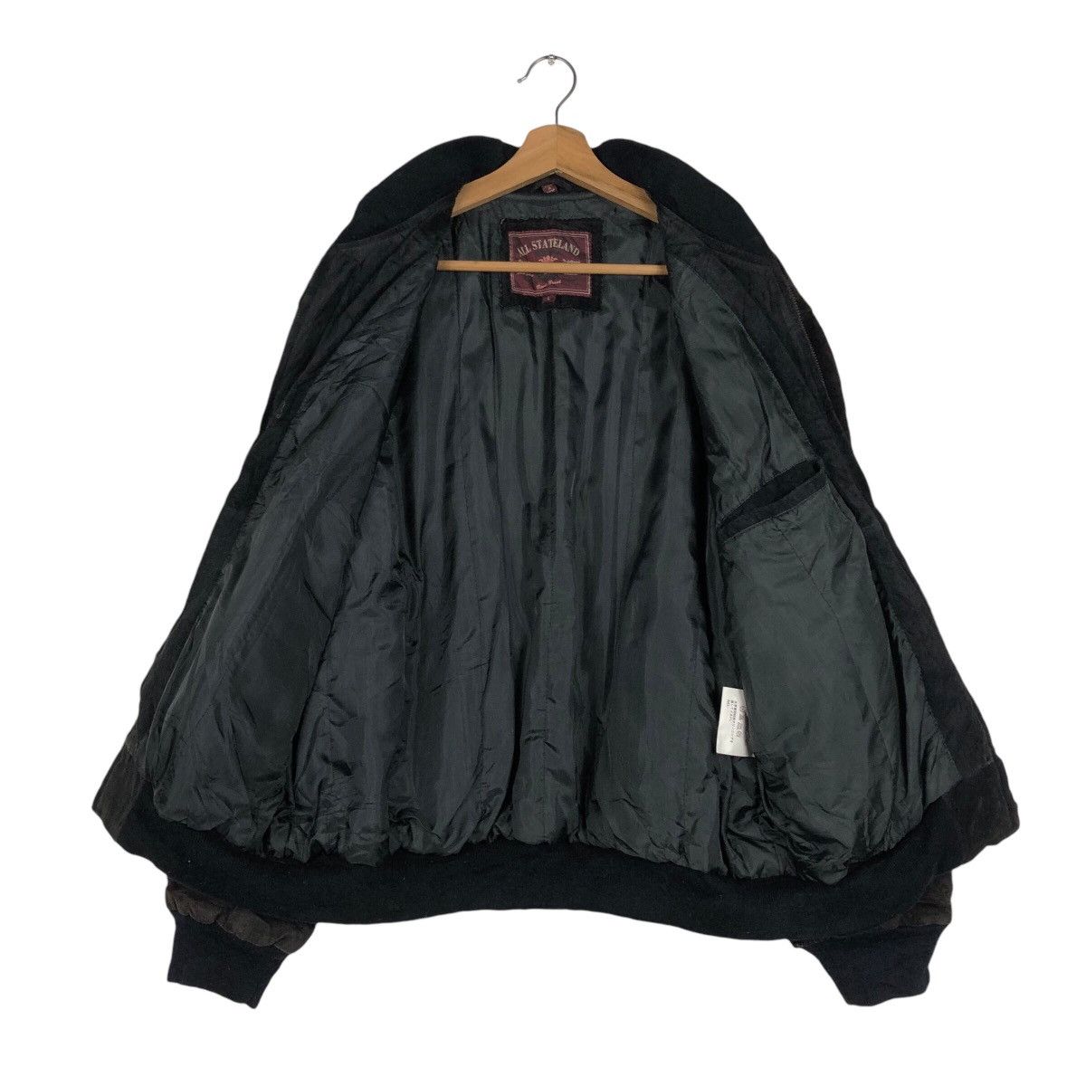 Japanese Brand 📌Vintage Pigskin Leather Jacket All Stateland Issey Miyake Size US L / EU 52-54 / 3 - 14 Thumbnail