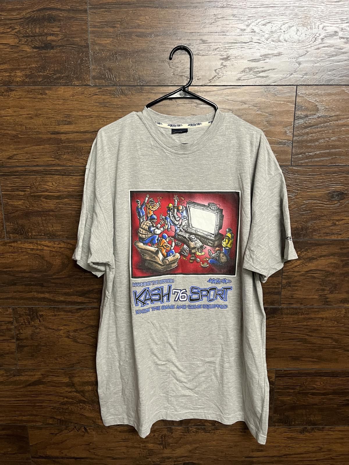 Designer Y2K Video Gamer Tee - Kashoue Video Game Party T-shirt 2XL Size US XXL / EU 58 / 5 - 1 Thumbnail