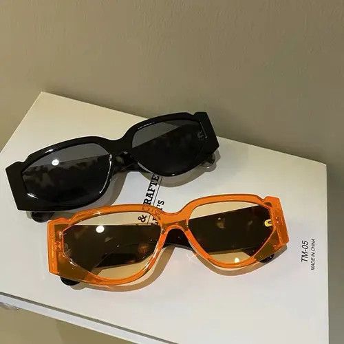Designer × Vintage Vintage square frame sunglasses Size ONE SIZE - 2 Thumbnail
