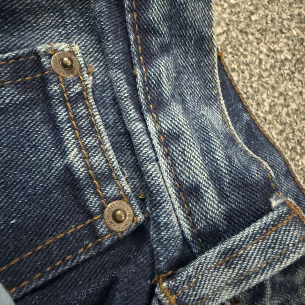 Japanese Brand Vintage 90s Japanese Flared Anap Weekend Edition Denim Size US 27 - 11 Thumbnail