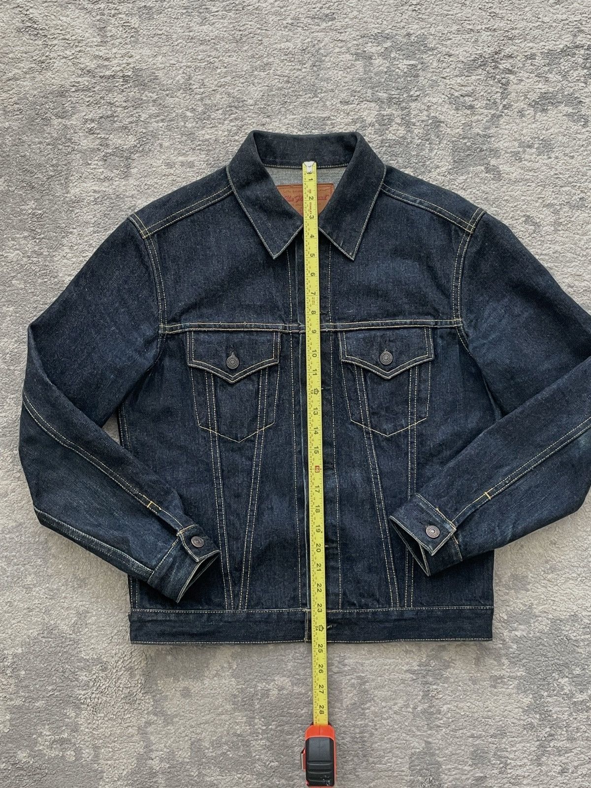 The Flat Head FN-OJ-D003 DENIM JACKET - 60S TYPE III Size US M / EU 48-50 / 2 - 10 Thumbnail