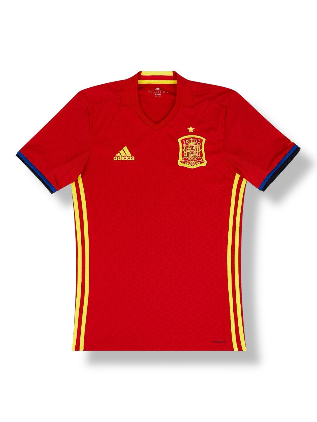 Adidas 2015/16 Adidas Spain Team Home Soccer Jersey Men’s Size S Size US S / EU 44-46 / 1 - 1 Thumbnail