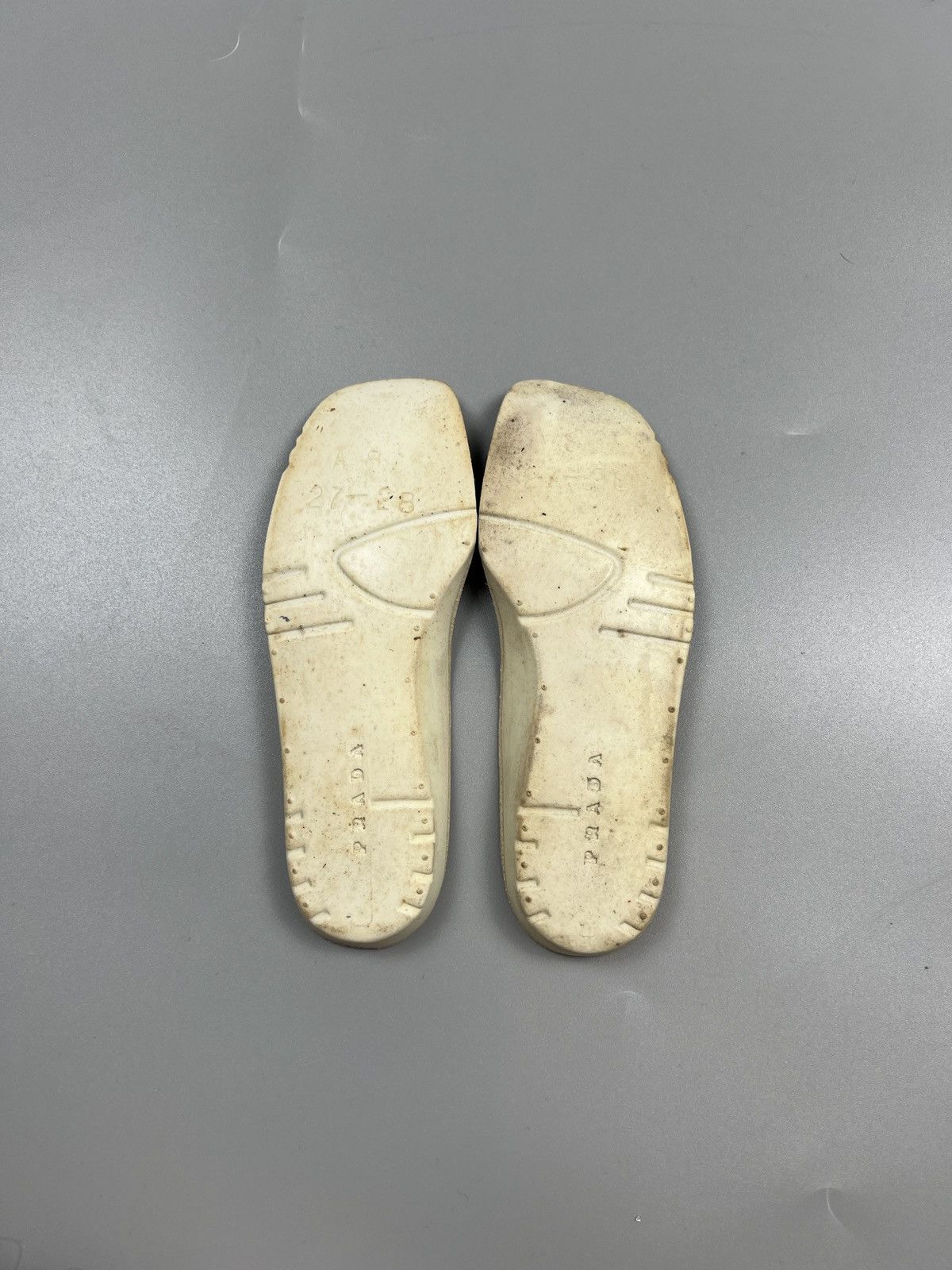 Prada × Vintage Kid's Vintage Prada Leather Sneakers (Y0644) Size US 5 / EU 37 - 12 Thumbnail