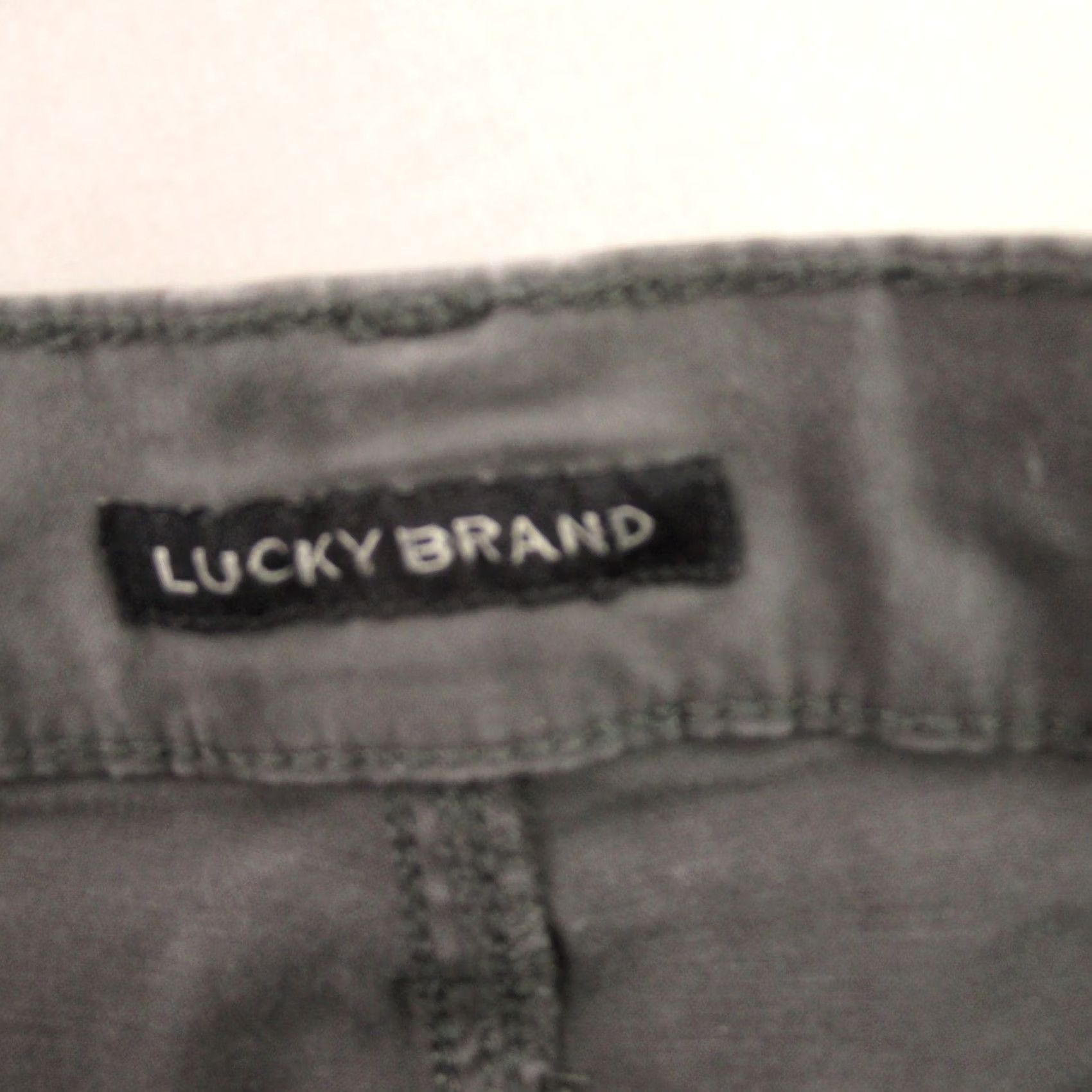 Lucky Brand Lucky Brand Jeans Womens Straight Gray Pockets Lightweight 29X32 Denim Outdoor Winter Summer Spring Fall Regular Womens Size 29" - 3 Thumbnail