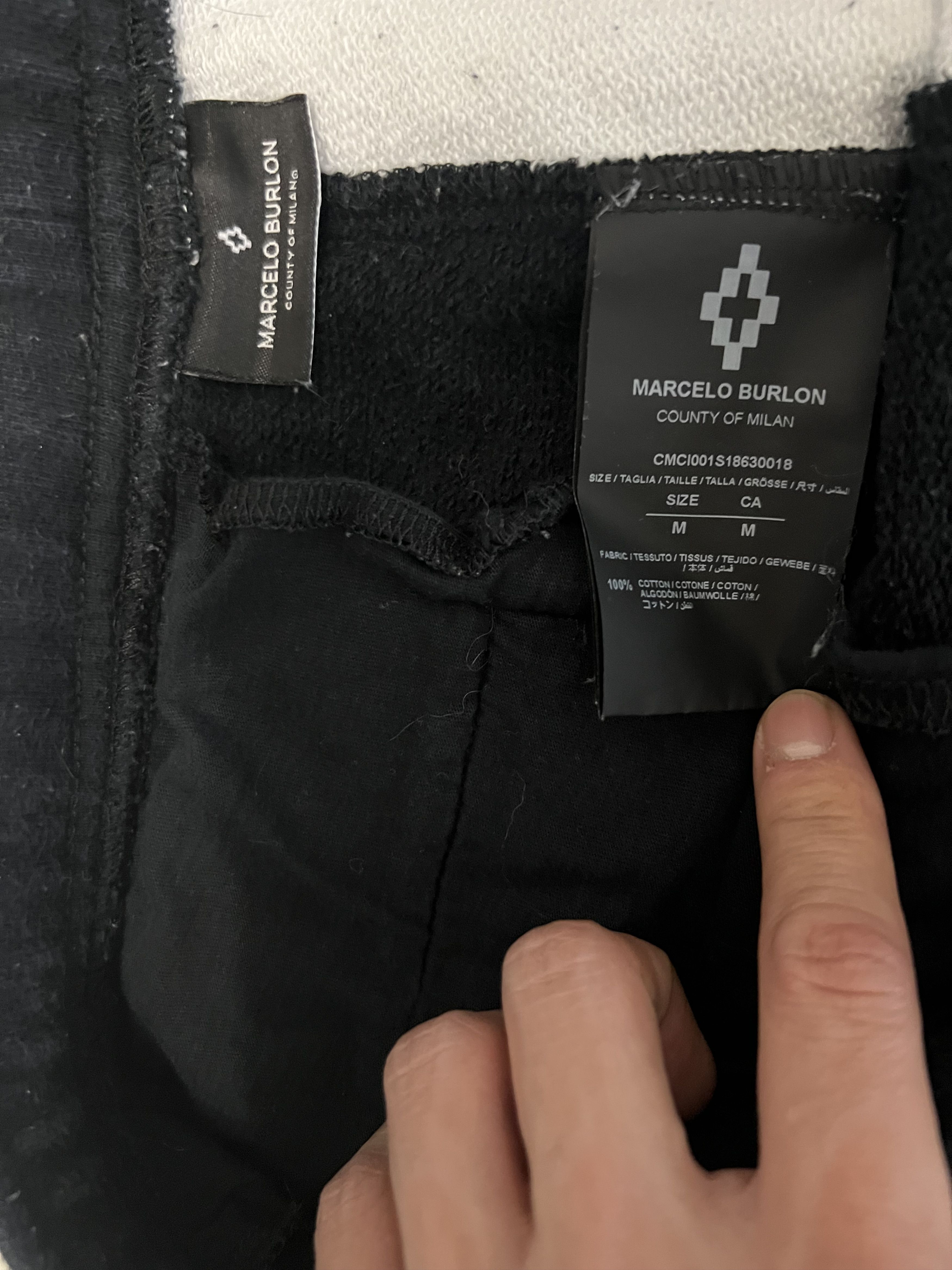 Marcelo Burlon County of Milan Bicolor Wings Short Size US 32 / EU 48 - 2 Thumbnail