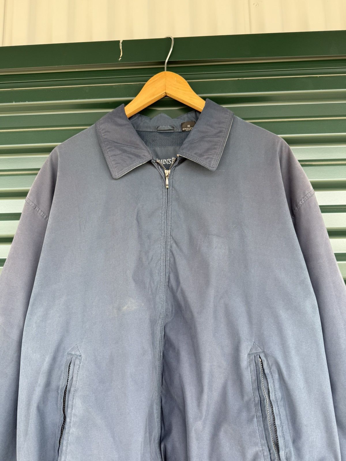 Vintage Vintage St John’s Bay Faded Navy Cropped Work Jacket Size US XL / EU 56 / 4 - 4 Thumbnail