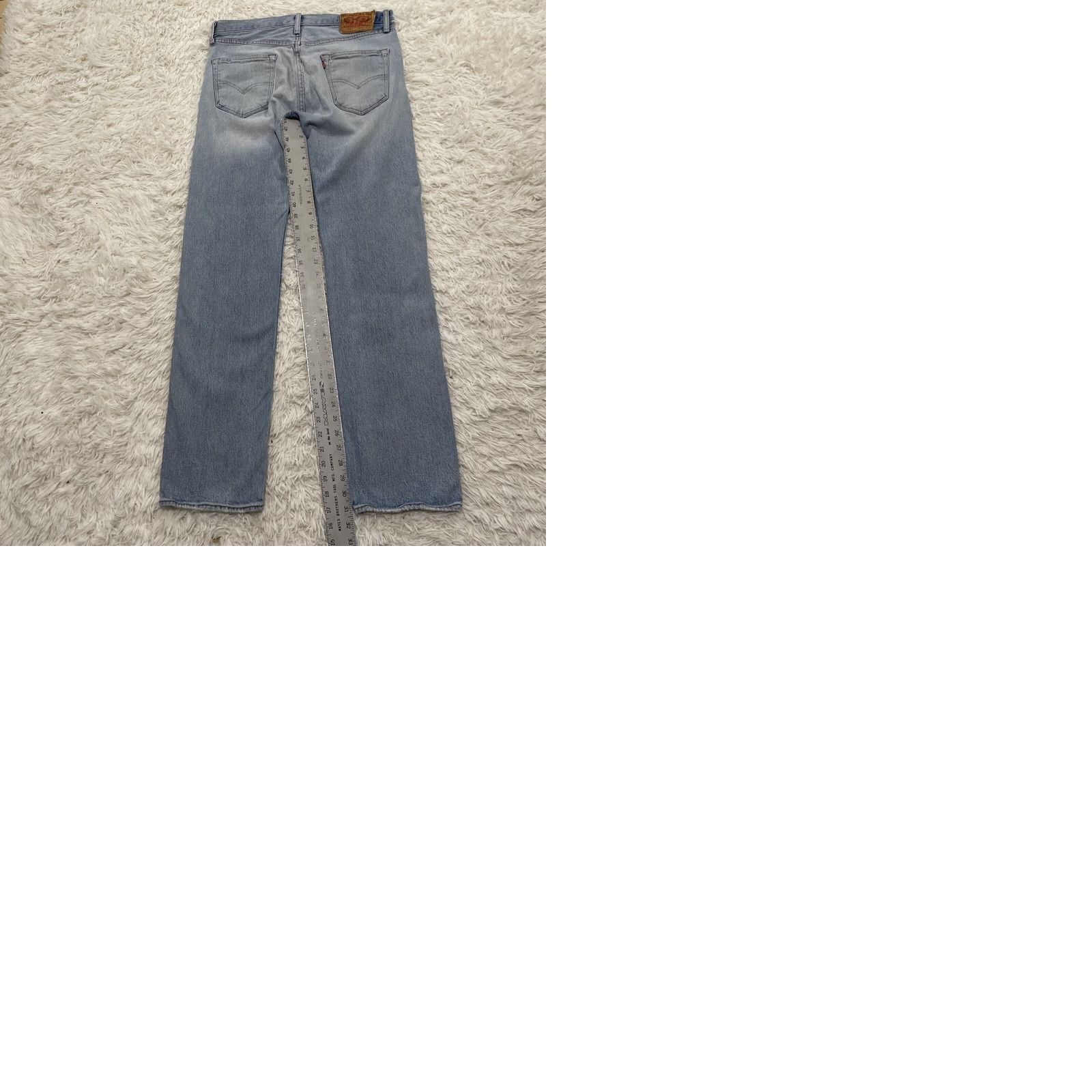 Levi's VINTAGE Levi's 501xx Jeans Men 31x32 Light Blue Rivet Fly 501 xx Y2k Grunge Premium Denim Jeans Mens Regular 31 Blue 501 Series Size US 31 - 12 Thumbnail