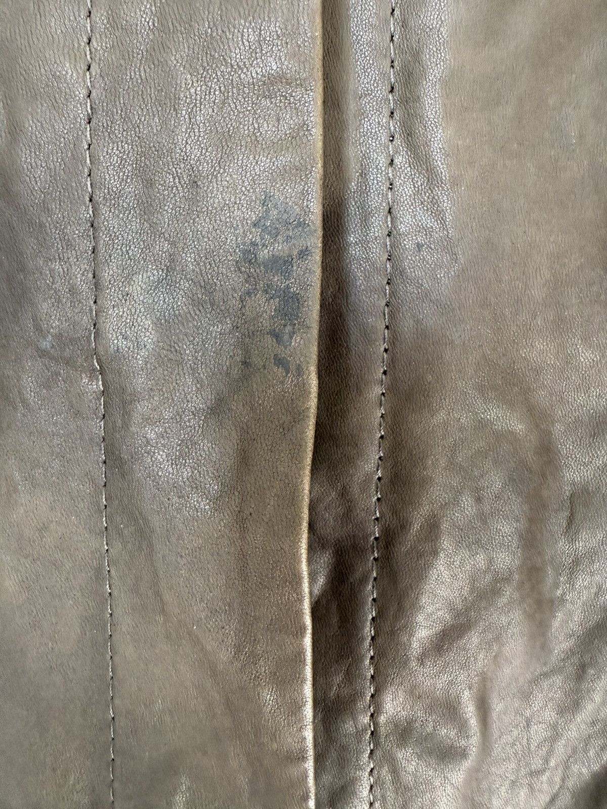 Just Cavalli JUST CAVALLI LAMB LEATHER JACKET SUN FADED STYLE ABSTRACT Size M / US 6-8 / IT 42-44 - 5 Thumbnail