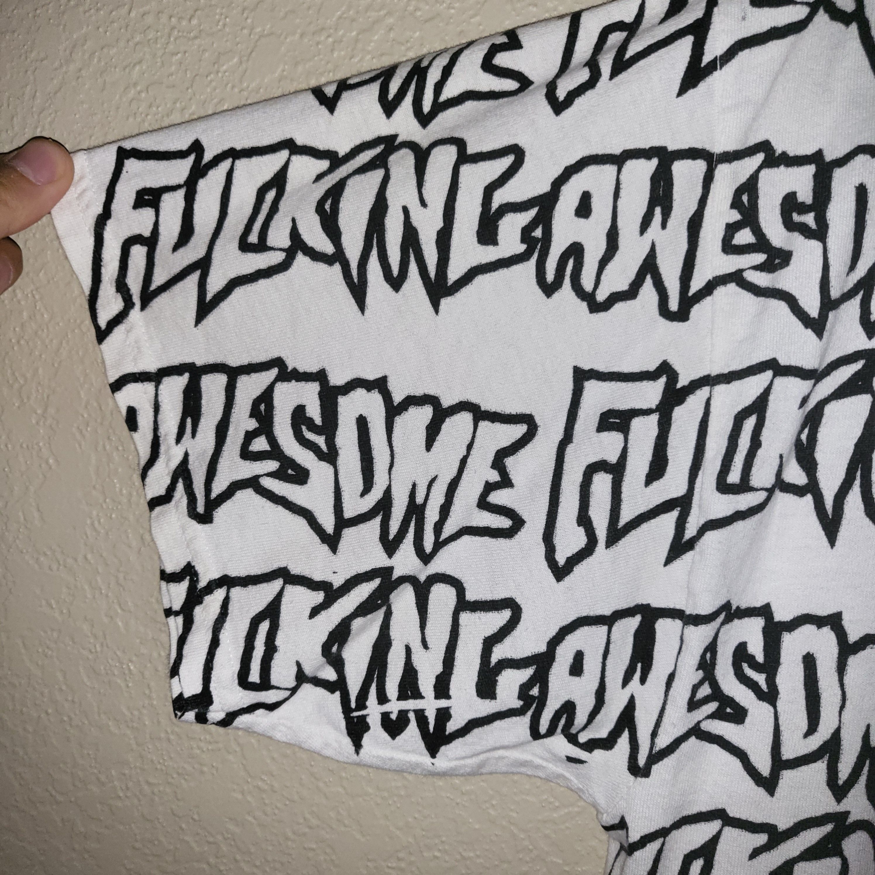 Fucking Awesome 2011 Sample all over logo tee Size US L / EU 52-54 / 3 - 2 Thumbnail