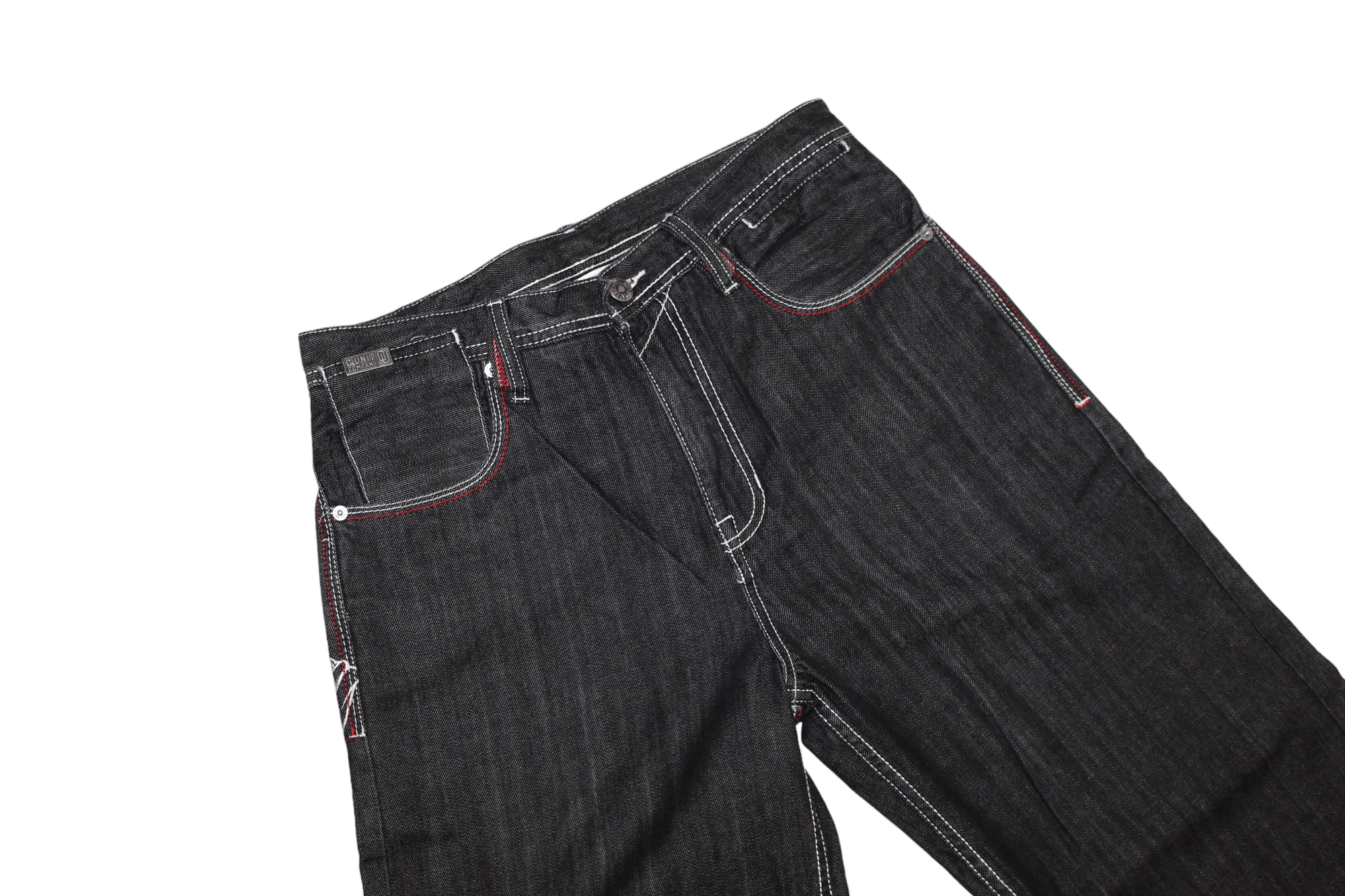 G-Unit 💥VTG💥 G-Unit OG Logo Embroidery Baggy Raw Denim Jeans Size US 32 / EU 48 - 3 Thumbnail