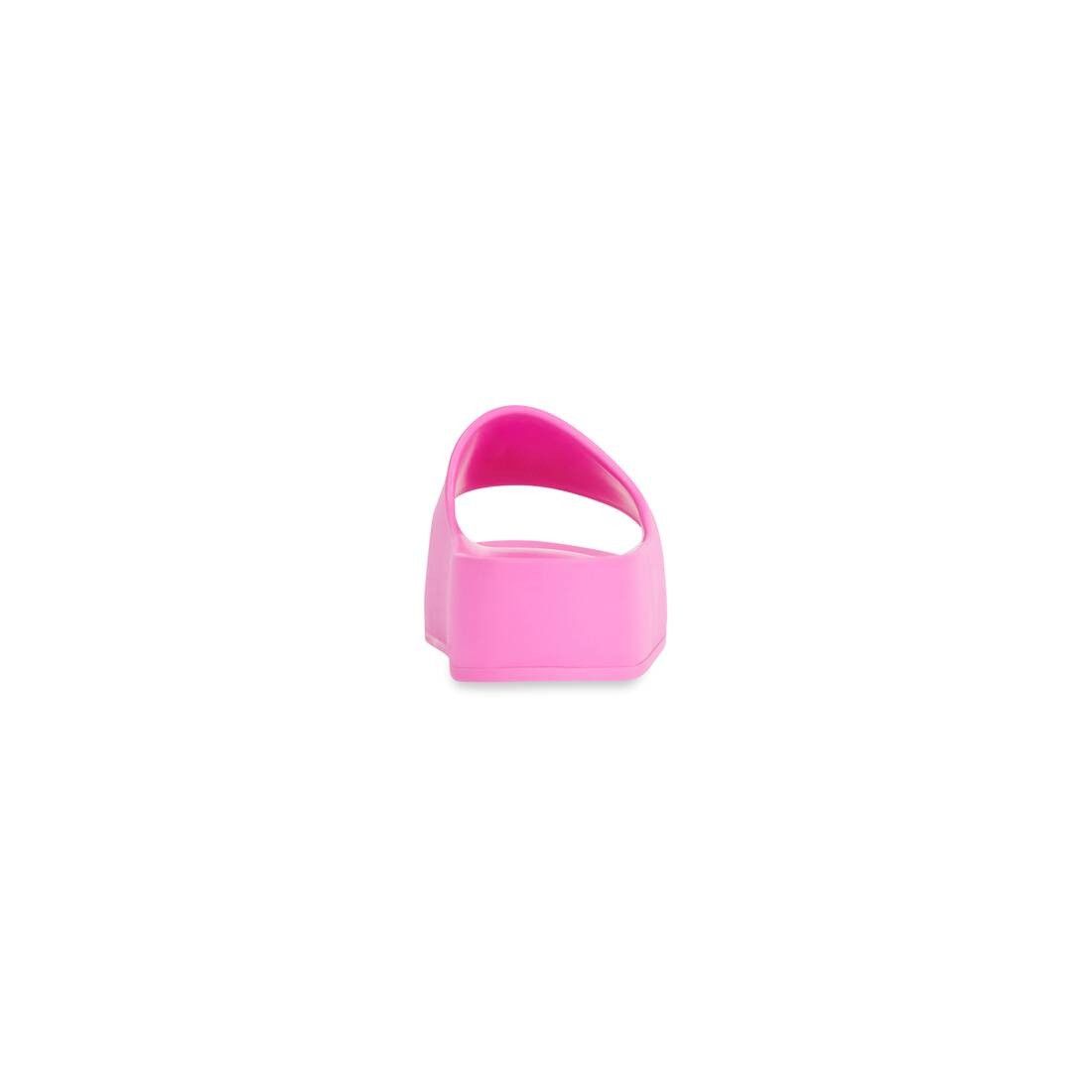 Balenciaga o1la1rc1a0725 Chunky Slides Sandals in Fluo Pink Size US 11 / IT 41 - 4 Thumbnail