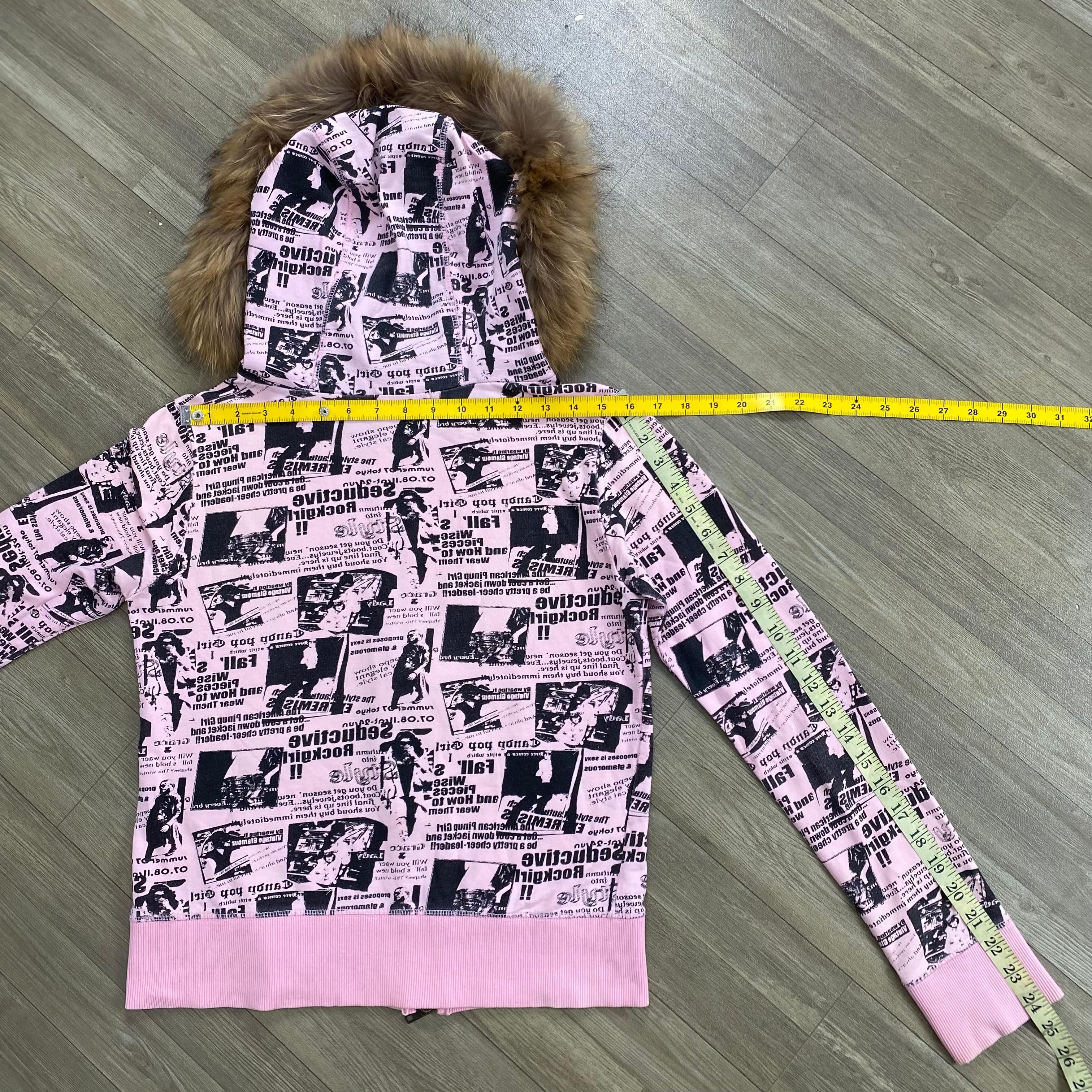 Beauty Beast 2000s Beauty Beast Cryx Kmrii Ifsix Lgb Fur ZipHoodie Size US XS / EU 42 / 0 - 19 Thumbnail