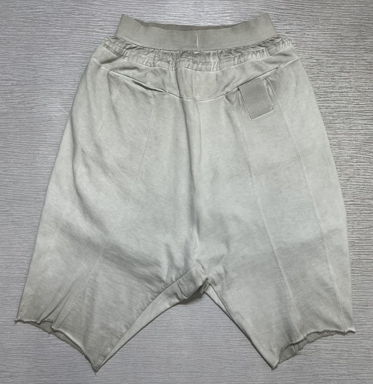 Julius Julius - S/S ‘14 “Ghost” - Over Crotch Raw Hem Sweatshorts Size US 30 / EU 46 - 3 Thumbnail
