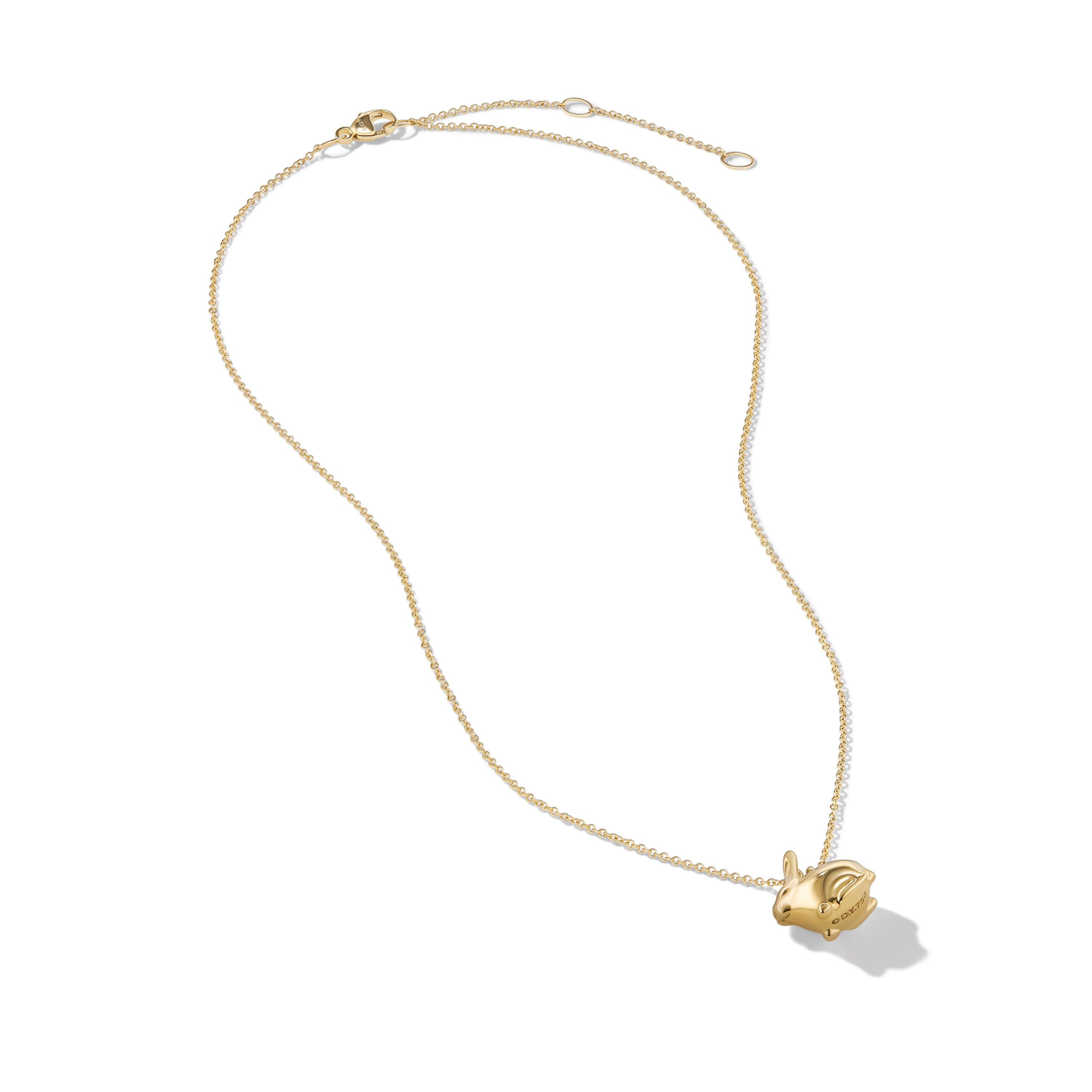 David Yurman o1w1db11025 N17685 Gold Necklaces in Golden Size ONE SIZE - 2 Thumbnail