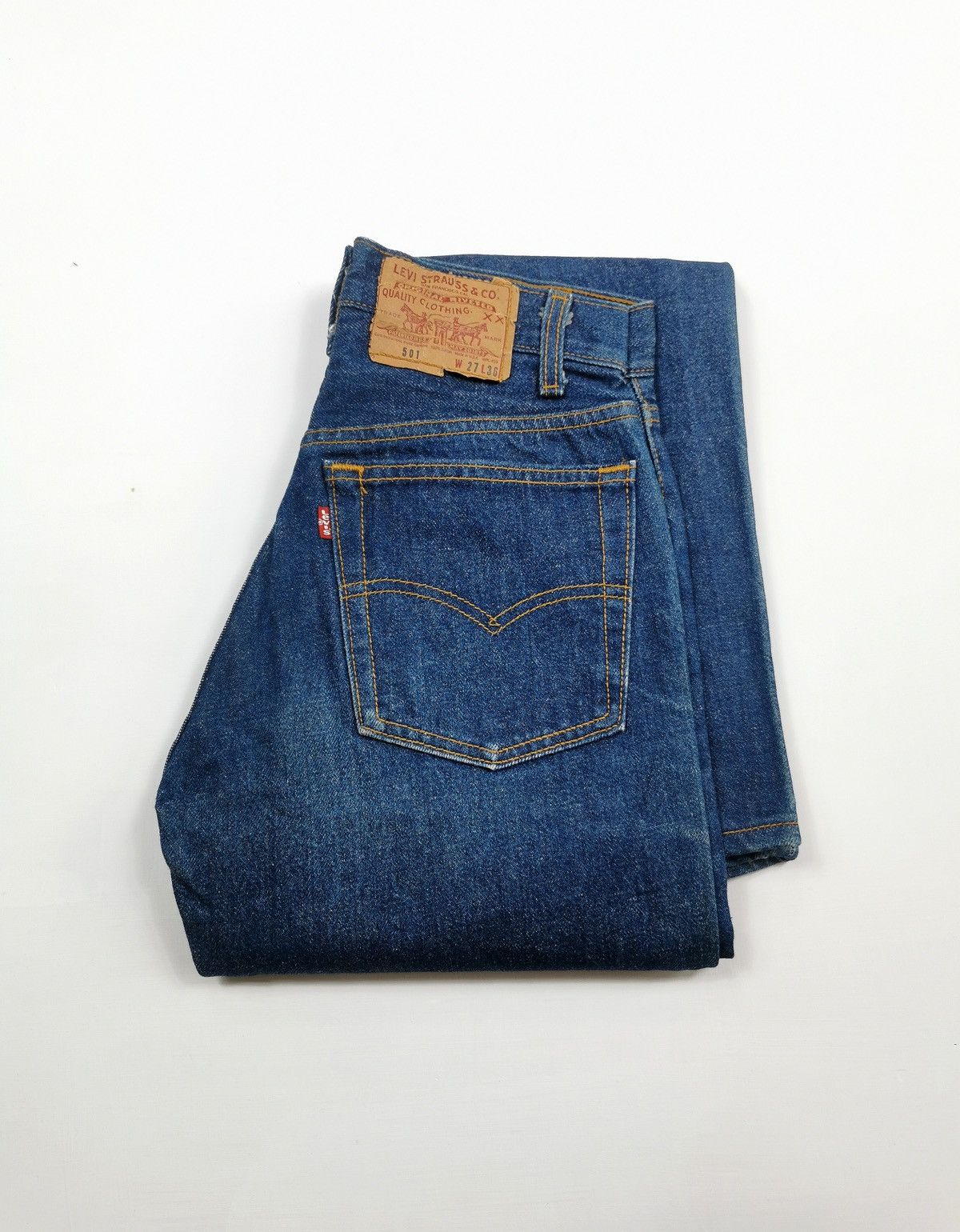 Vintage 80s Levis 501 Made in USA Denim Jeans