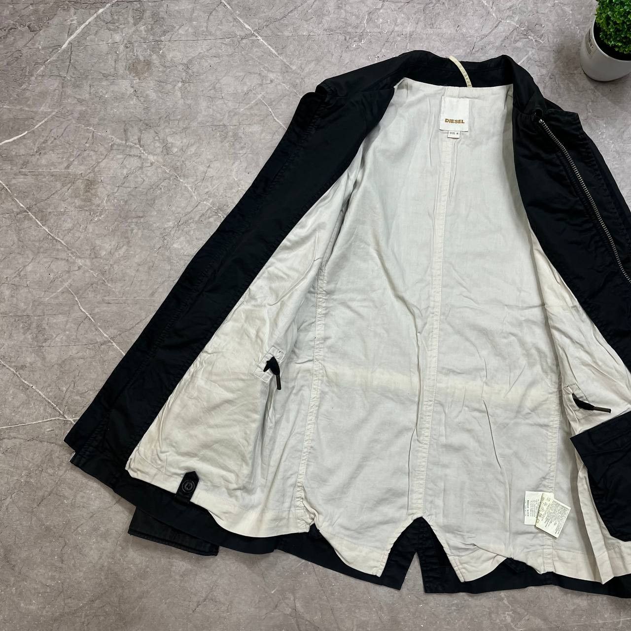 Diesel Vintage Diesel Base Metal Jacket Tapered Bomber Jacket Size US M / EU 48-50 / 2 - 19 Thumbnail