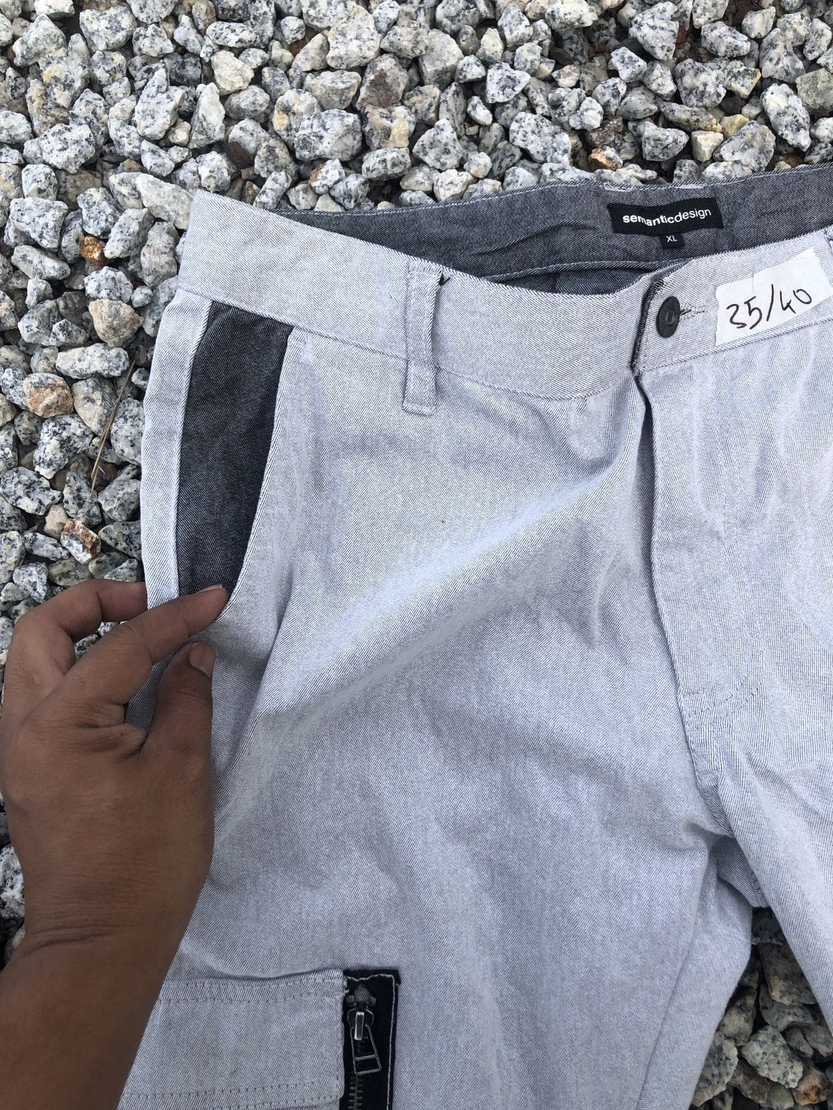 Japanese Brand Semantic Design Japanese Multipocket Ziper Tactical Pants Size US 35 - 7 Thumbnail